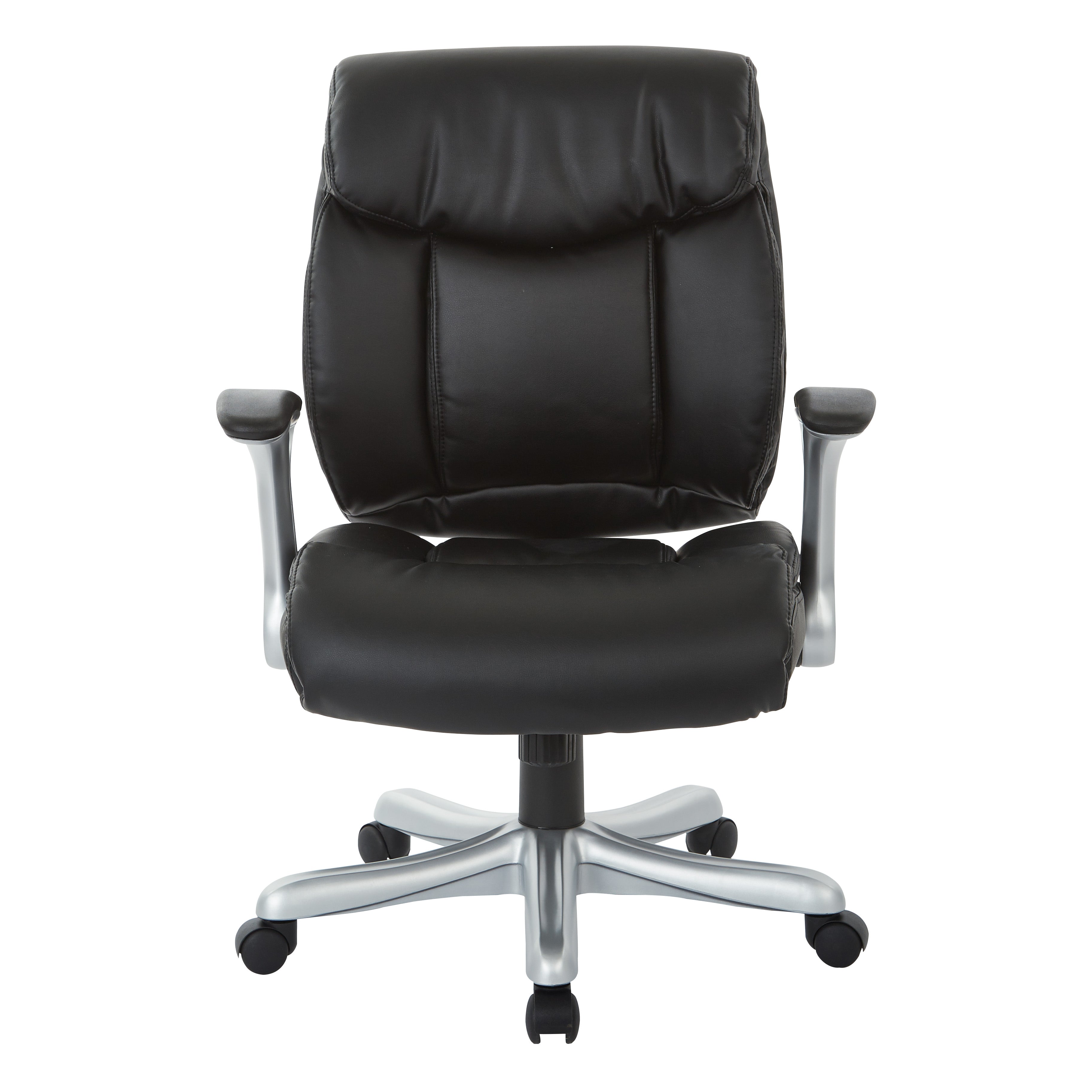 Executive Bonded Leather Chair - Black