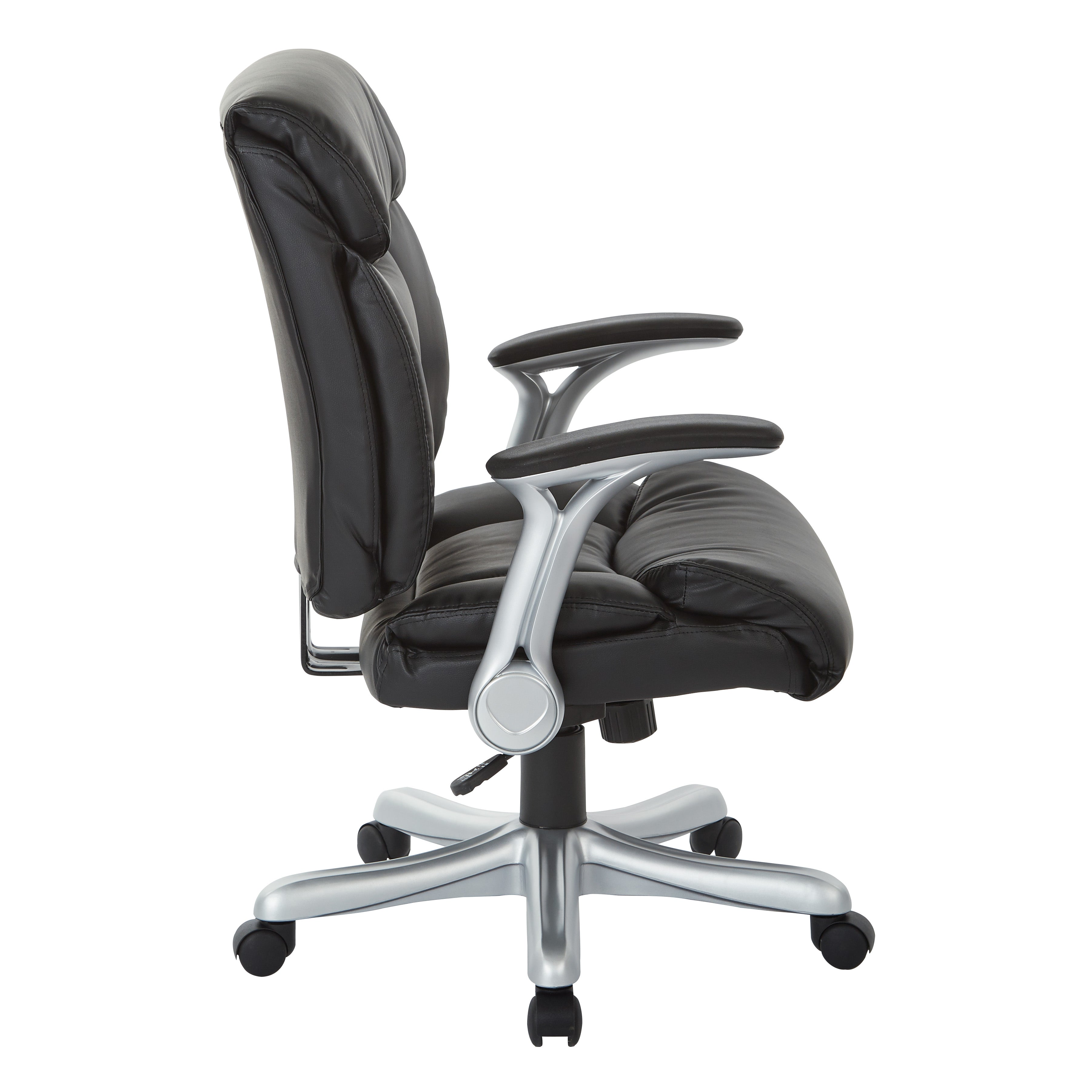 Executive Bonded Leather Chair - Black
