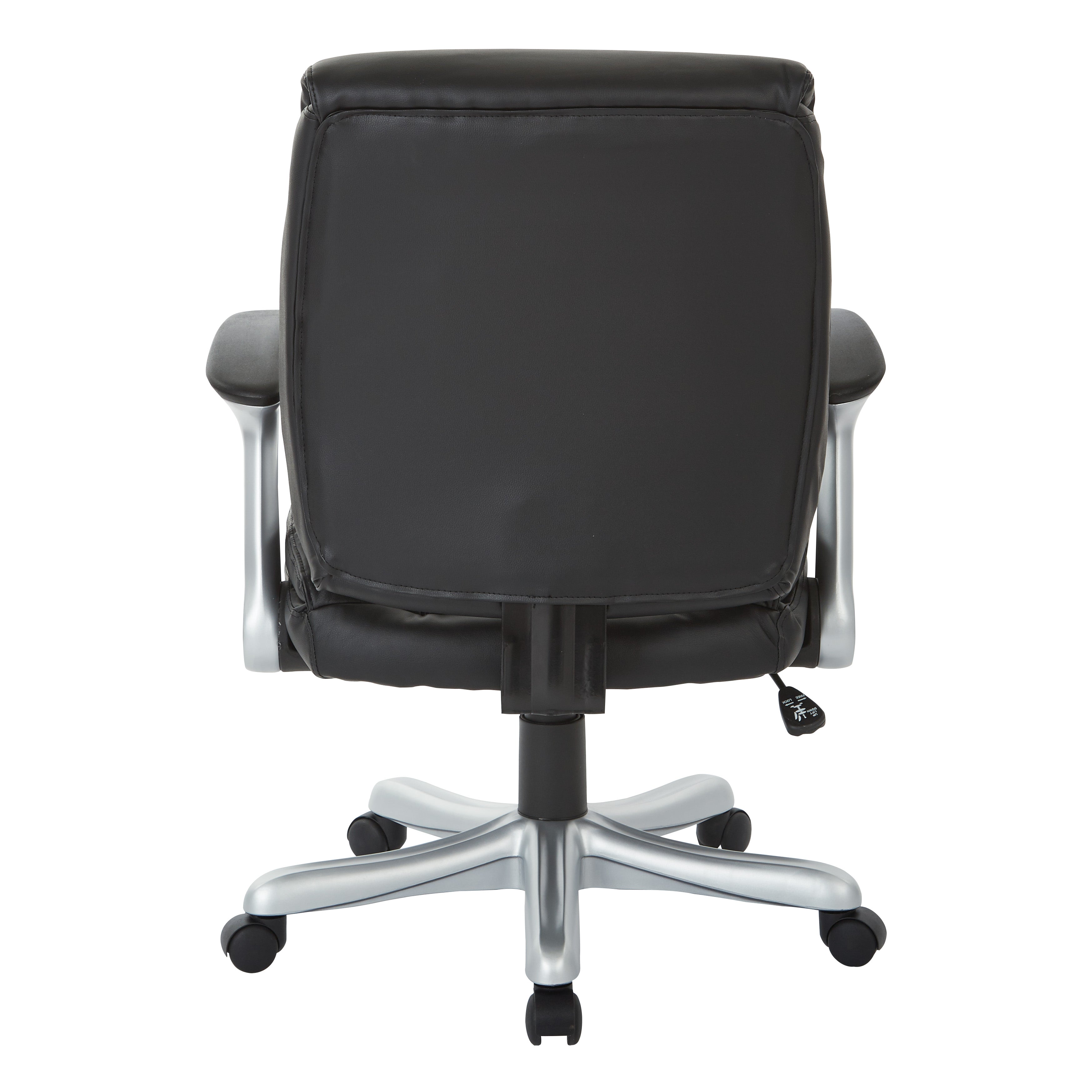 Executive Bonded Leather Chair - Black
