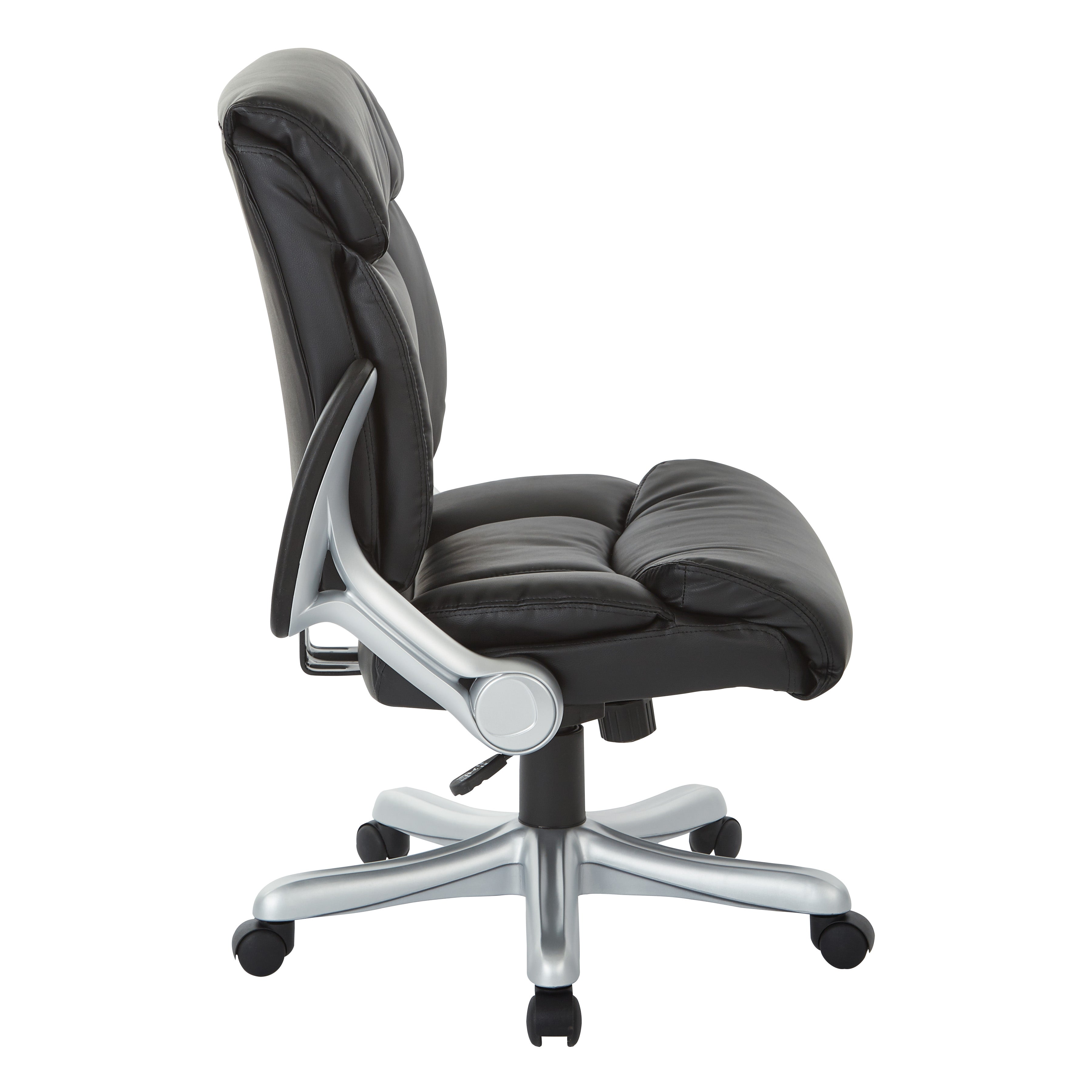 Executive Bonded Leather Chair - Black
