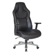 Big & Tall Gaming Chair - Grey Mesh