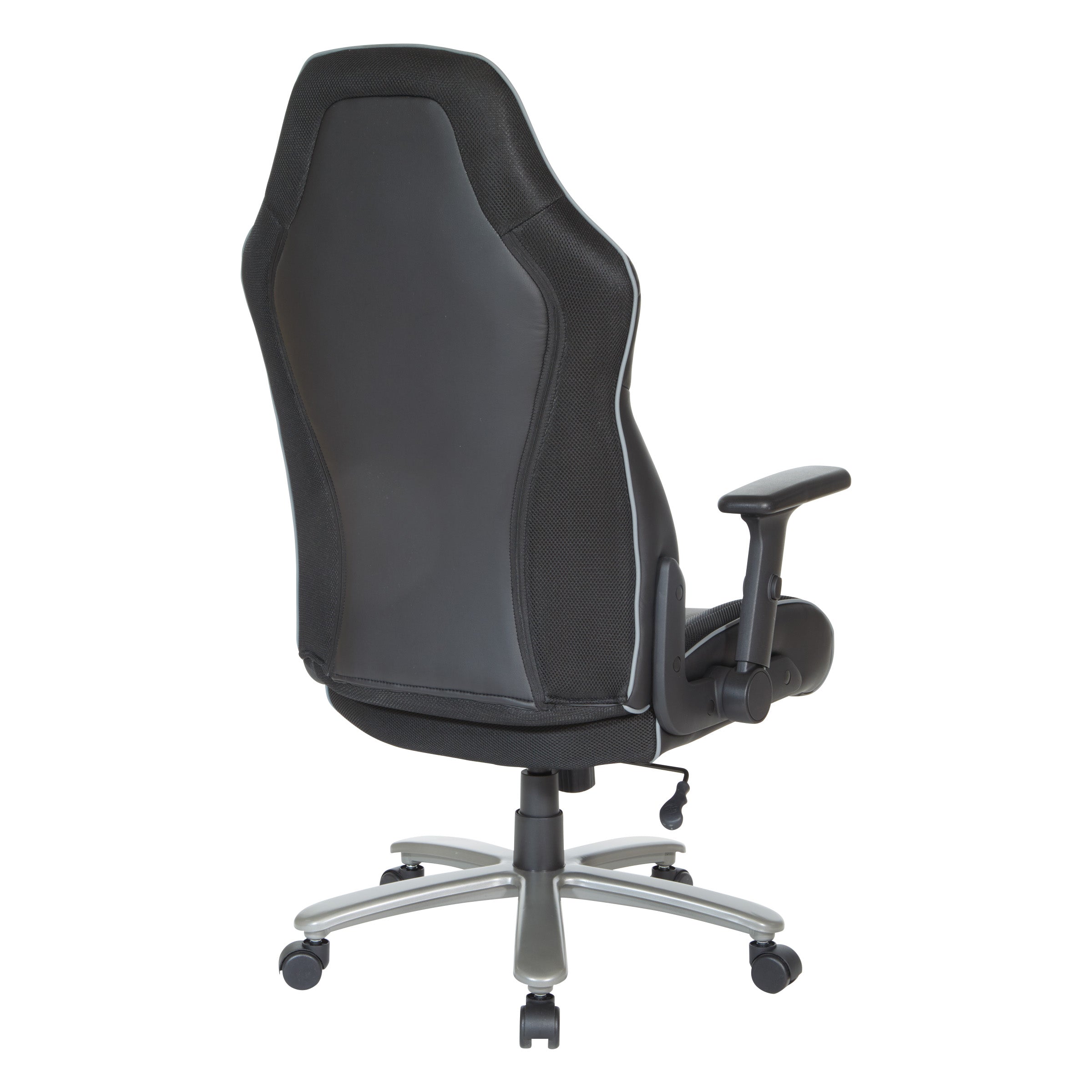 Big & Tall Gaming Chair - Grey Mesh