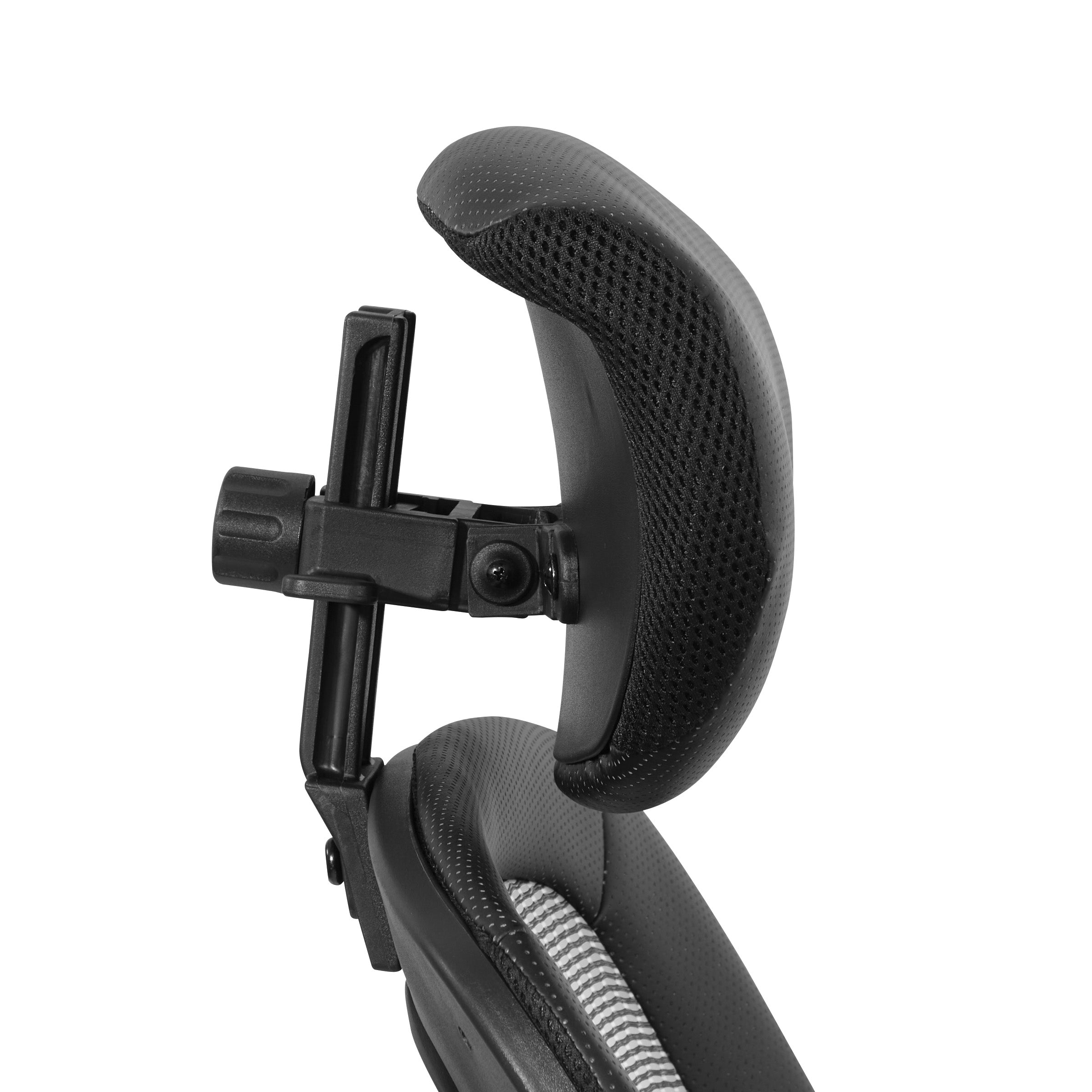 Bonded Leather Headrest - Black