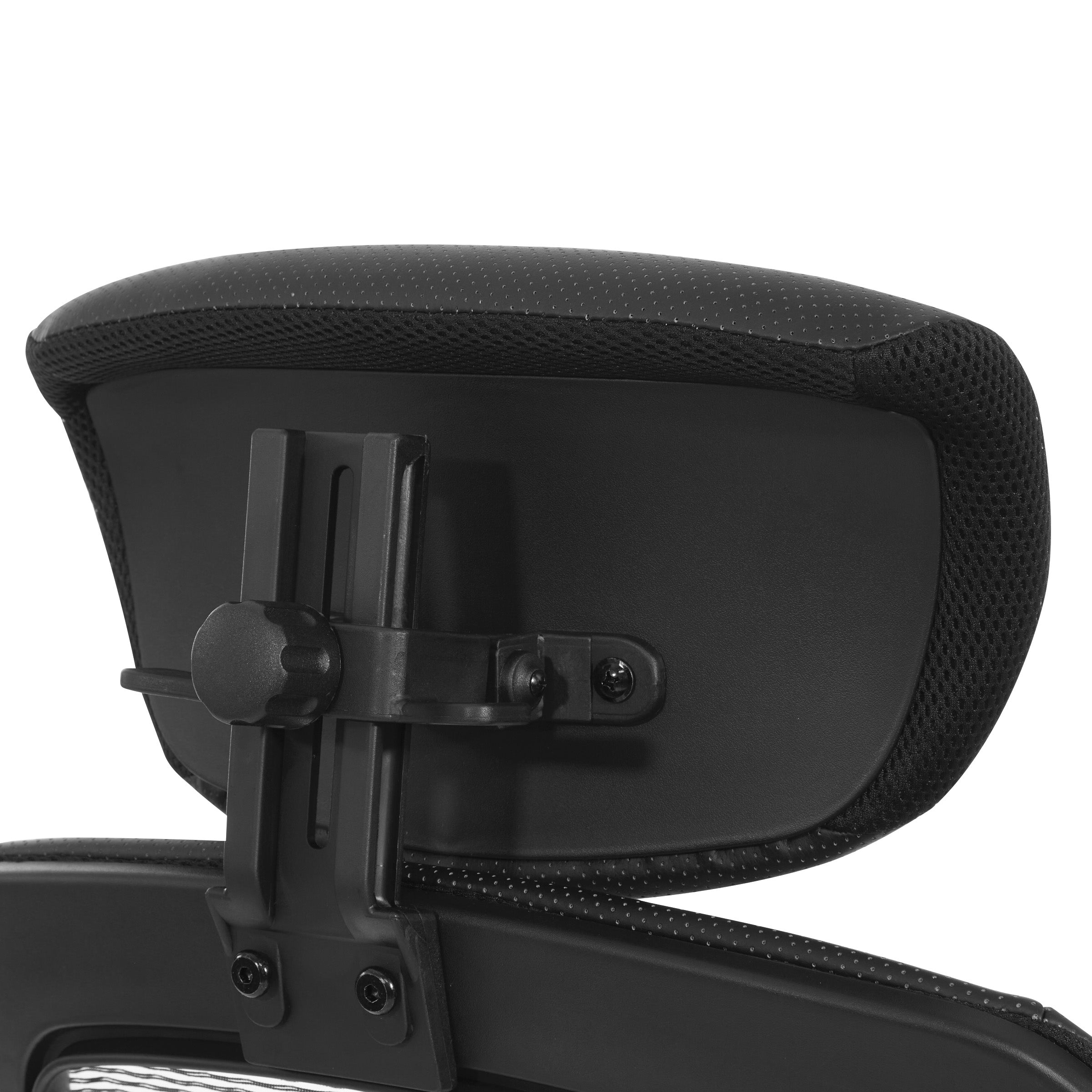 Bonded Leather Headrest - Black