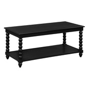 Elise Coffee Table in Black Finish - Black