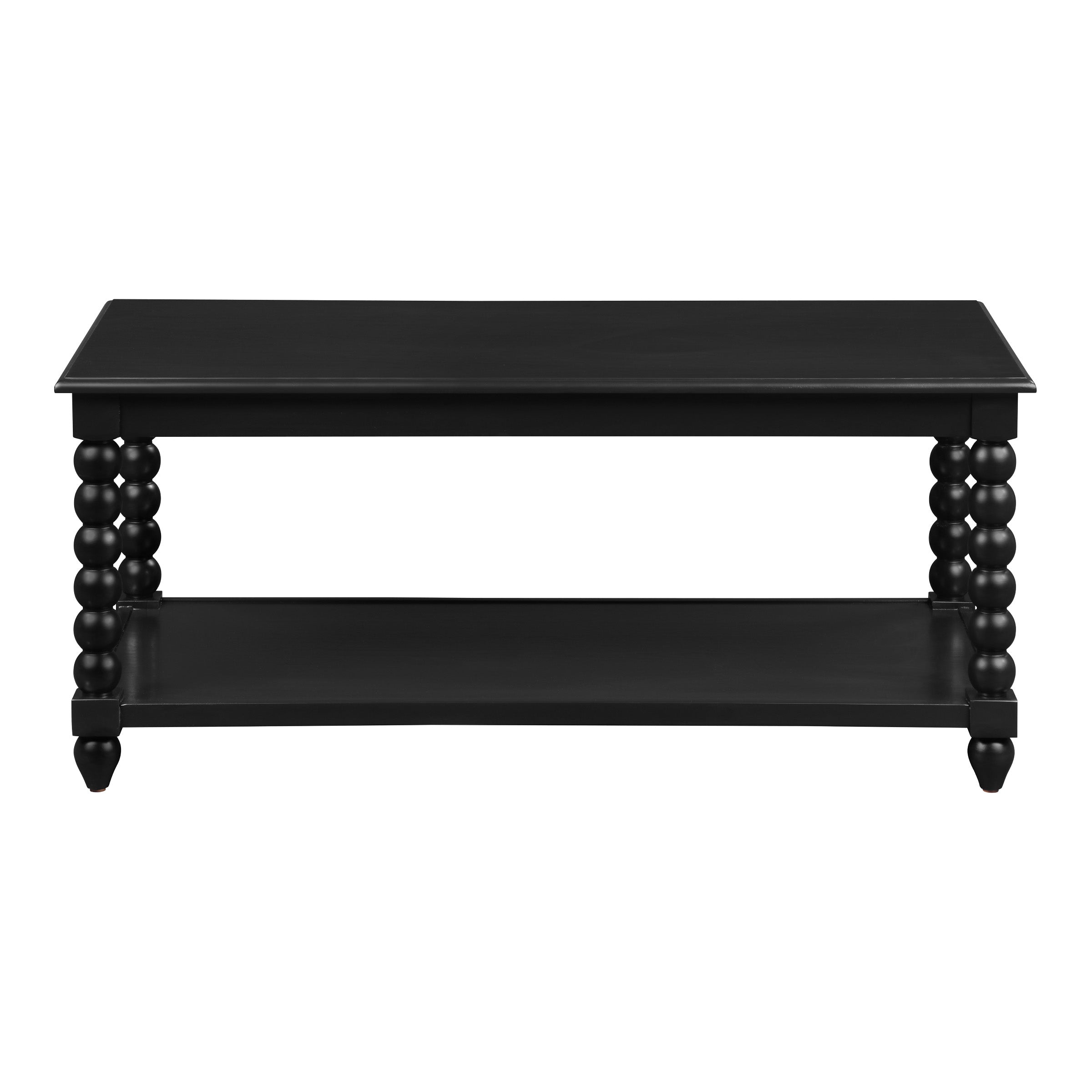 Elise Coffee Table in Black Finish - Black
