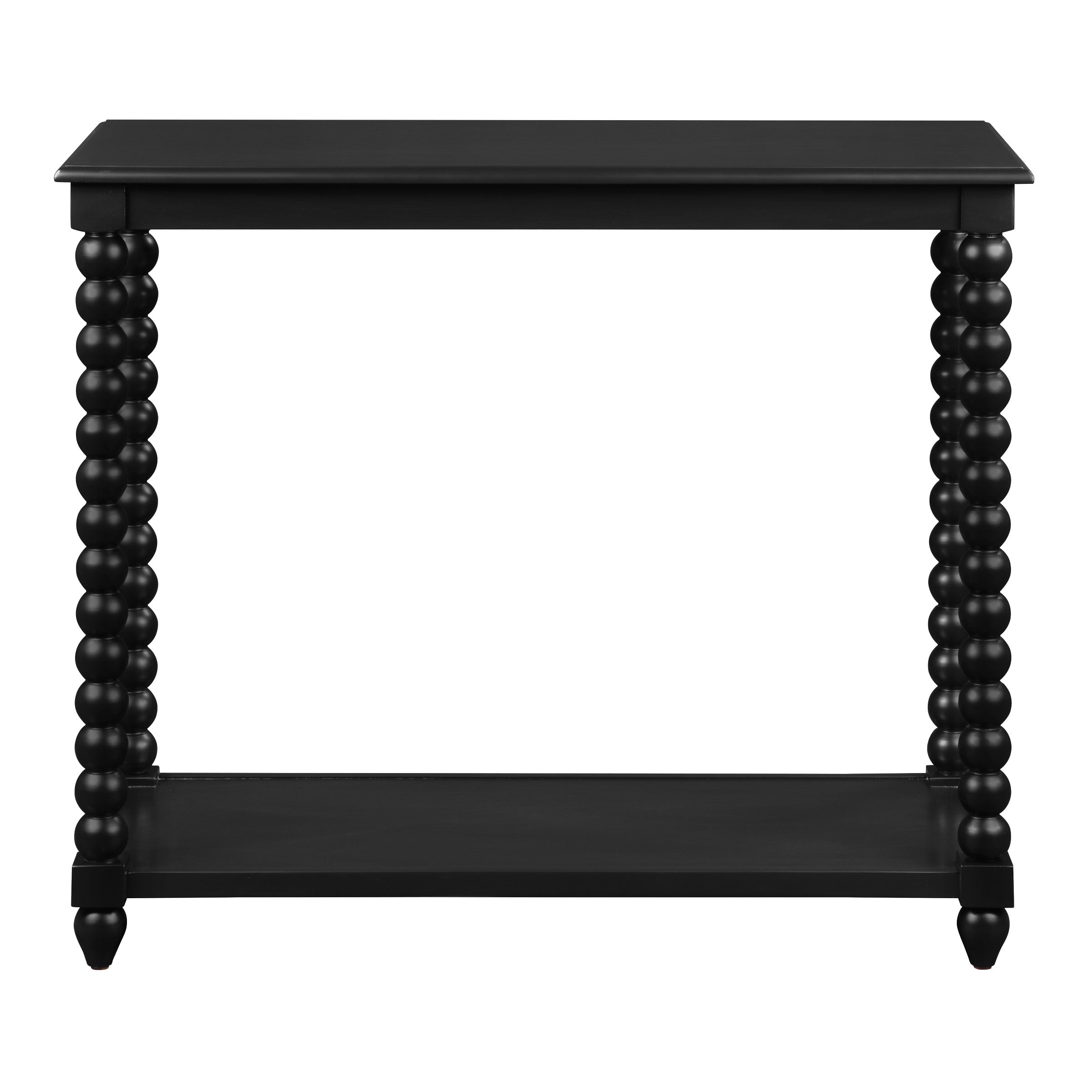 Elise Foyer Table in Black Finish - Black
