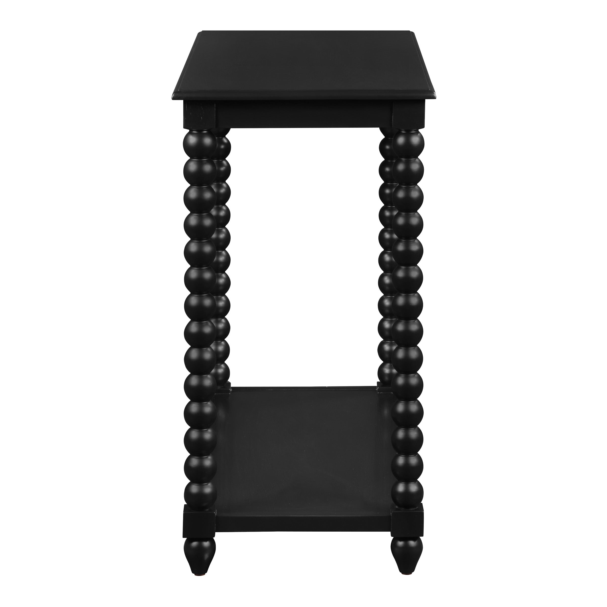 Elise Foyer Table in Black Finish - Black