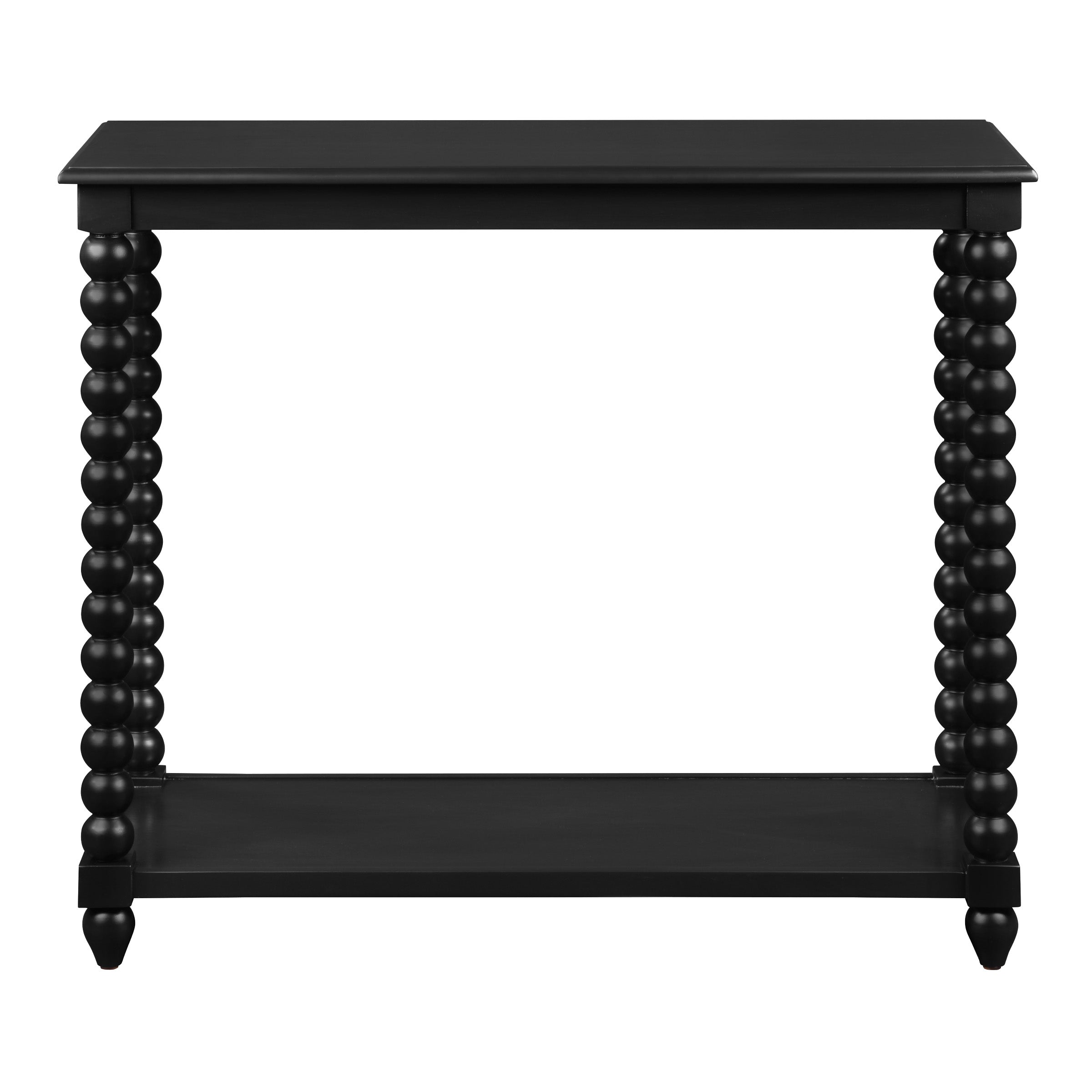 Elise Foyer Table in Black Finish - Black