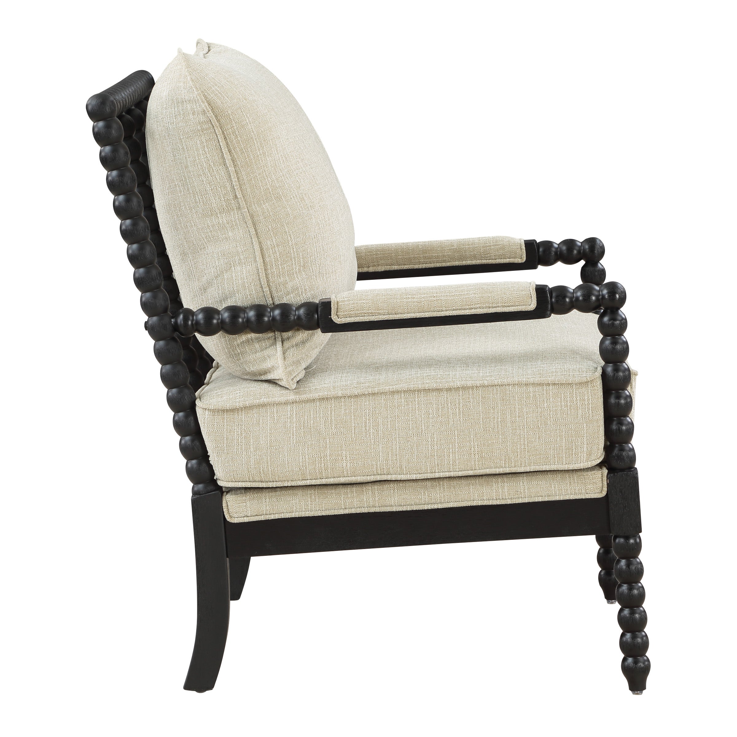 Eliza Spindle Chair - Linen
