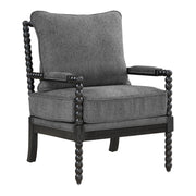 Eliza Spindle Chair - Charcoal