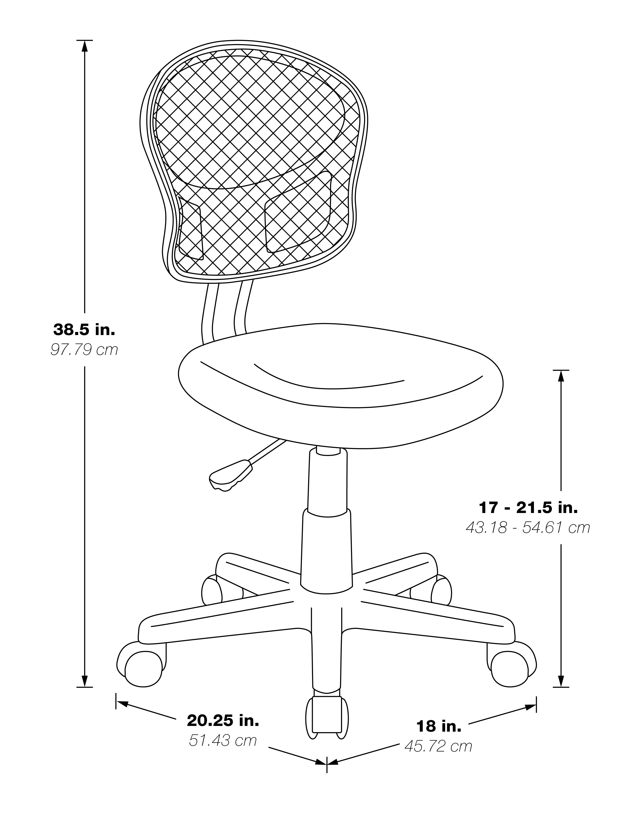 Mesh Task chair - Purple
