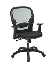 Deluxe Screen Back Mesh Seat Chair - Black