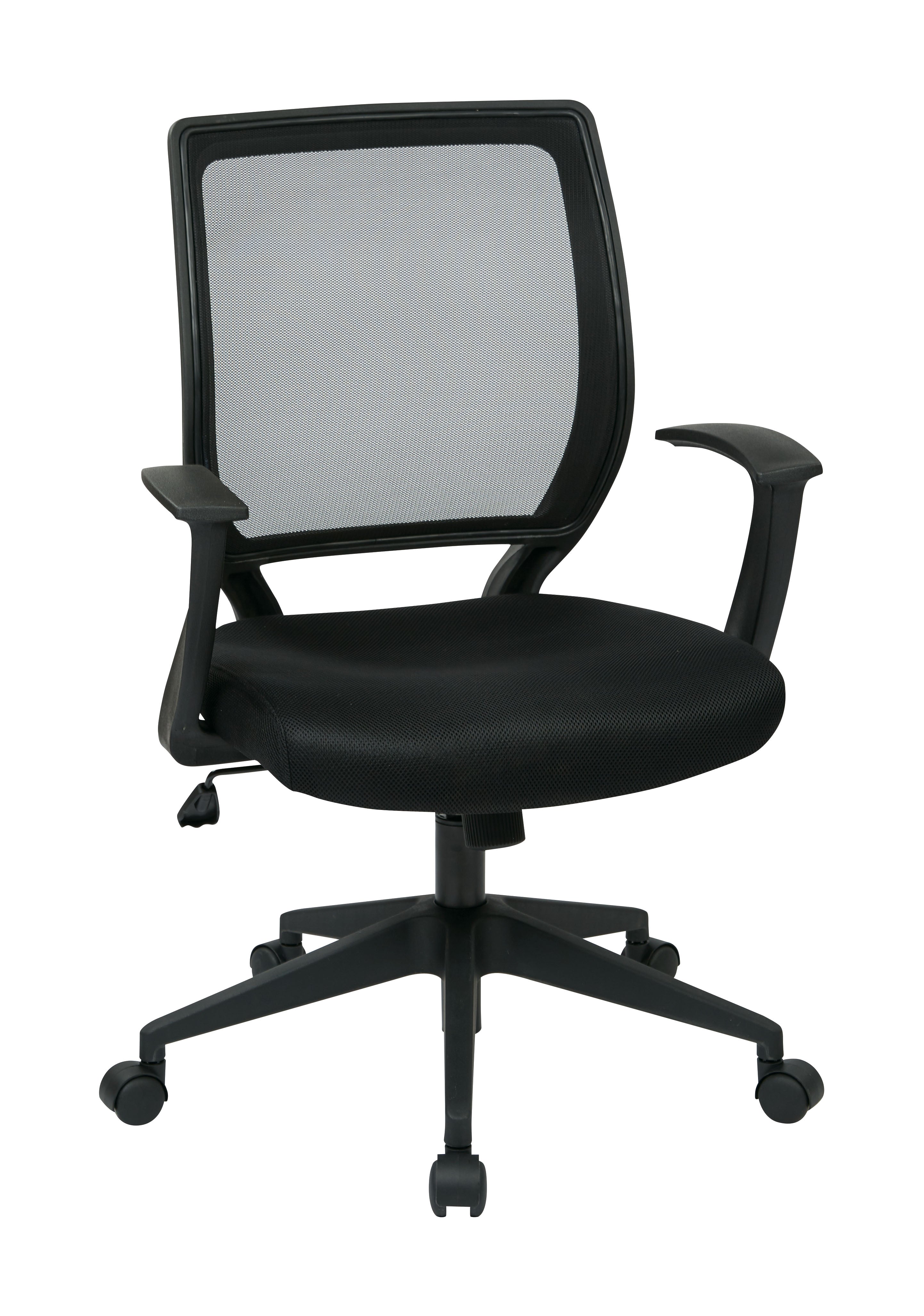 Screen Back Task Chair  - Black