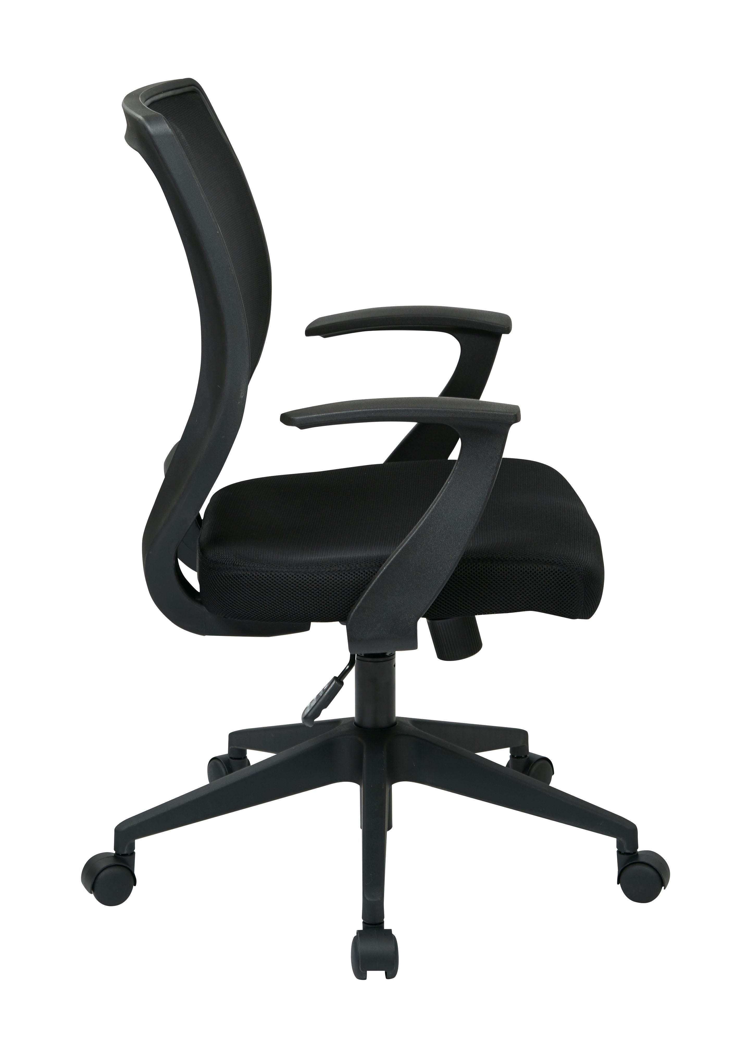 Screen Back Task Chair  - Black