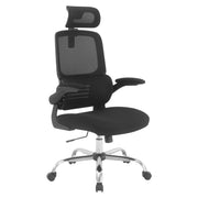 Mesh Back Manager’s Chair with Headrest - Black