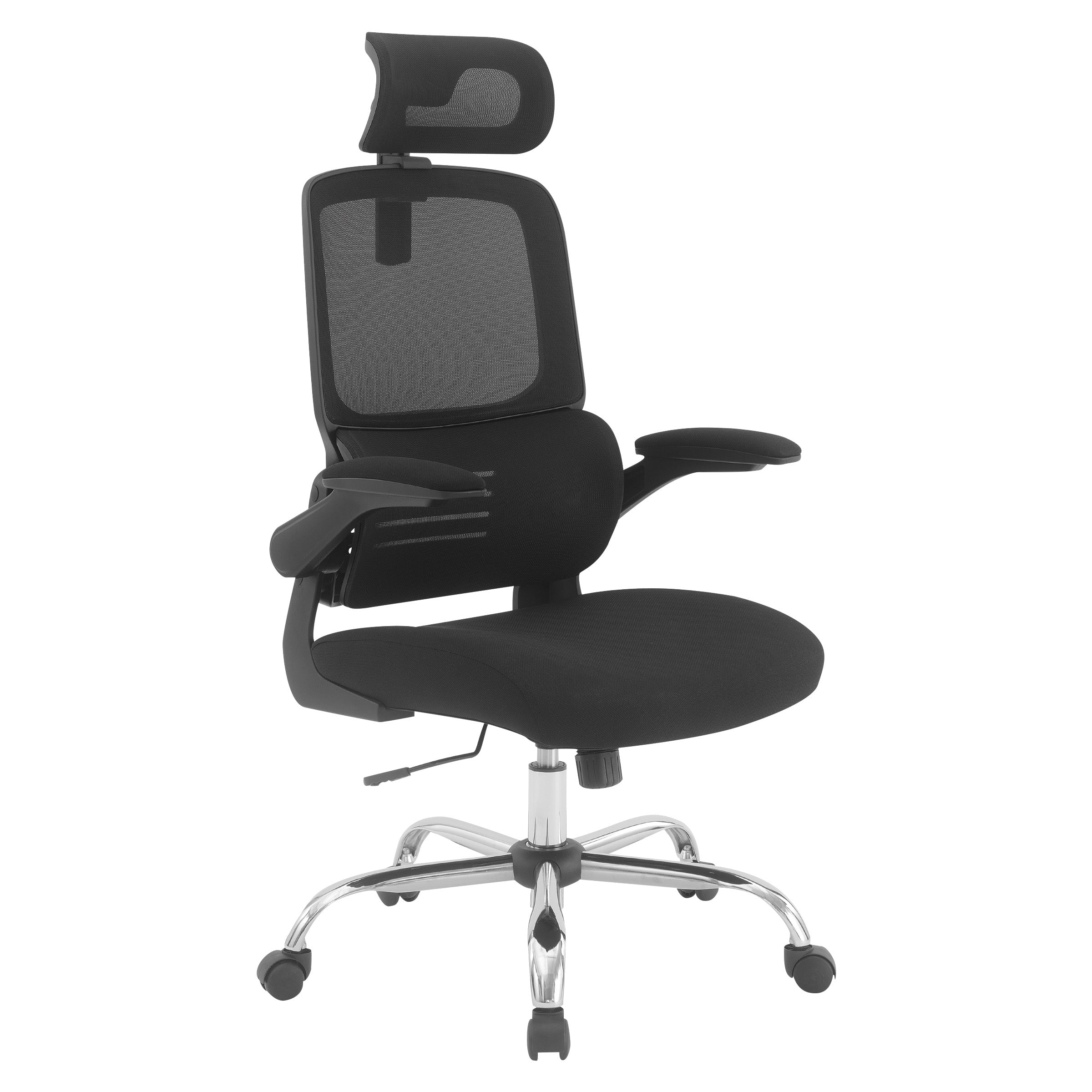 Mesh Back Manager’s Chair with Headrest - Black