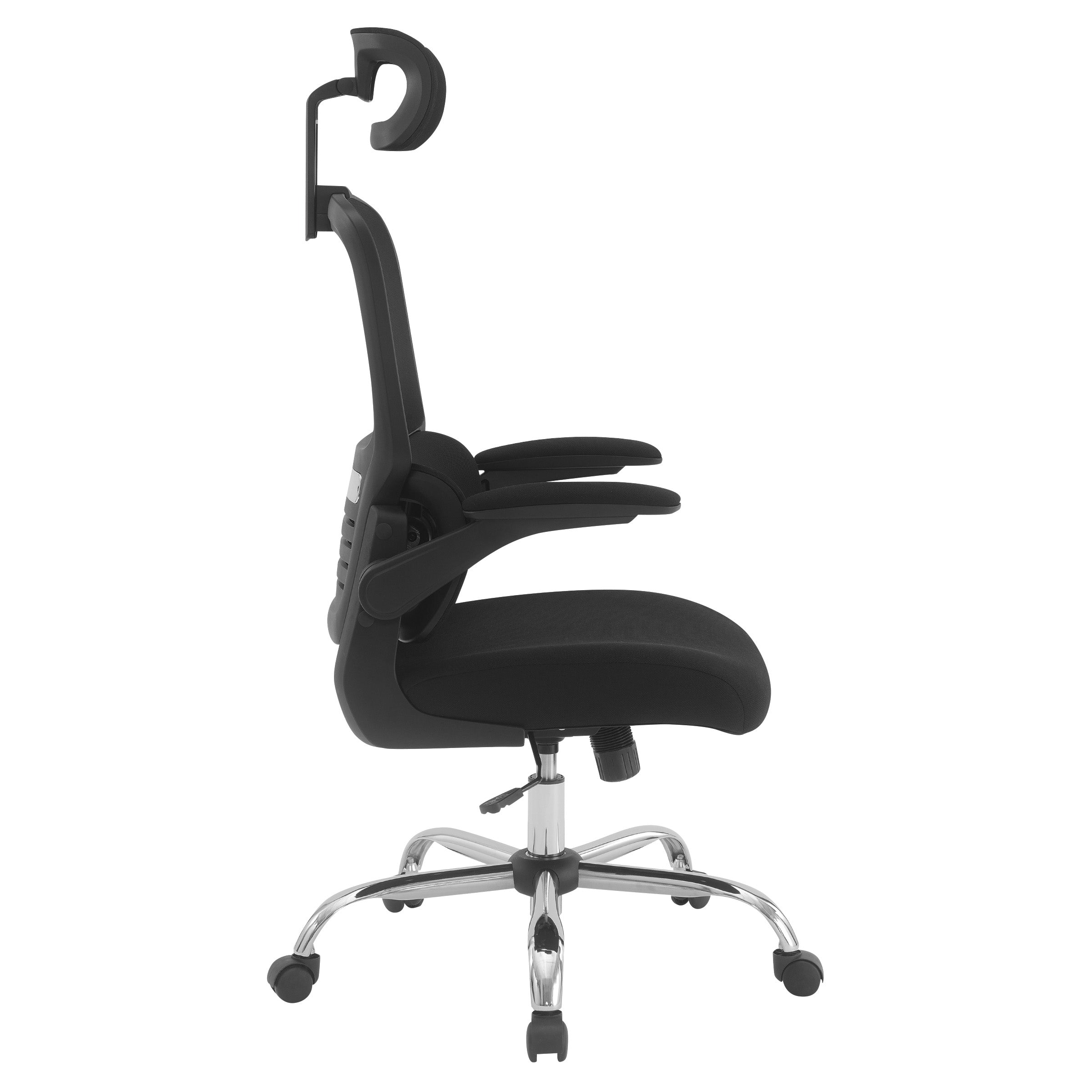 Mesh Back Manager’s Chair with Headrest - Black
