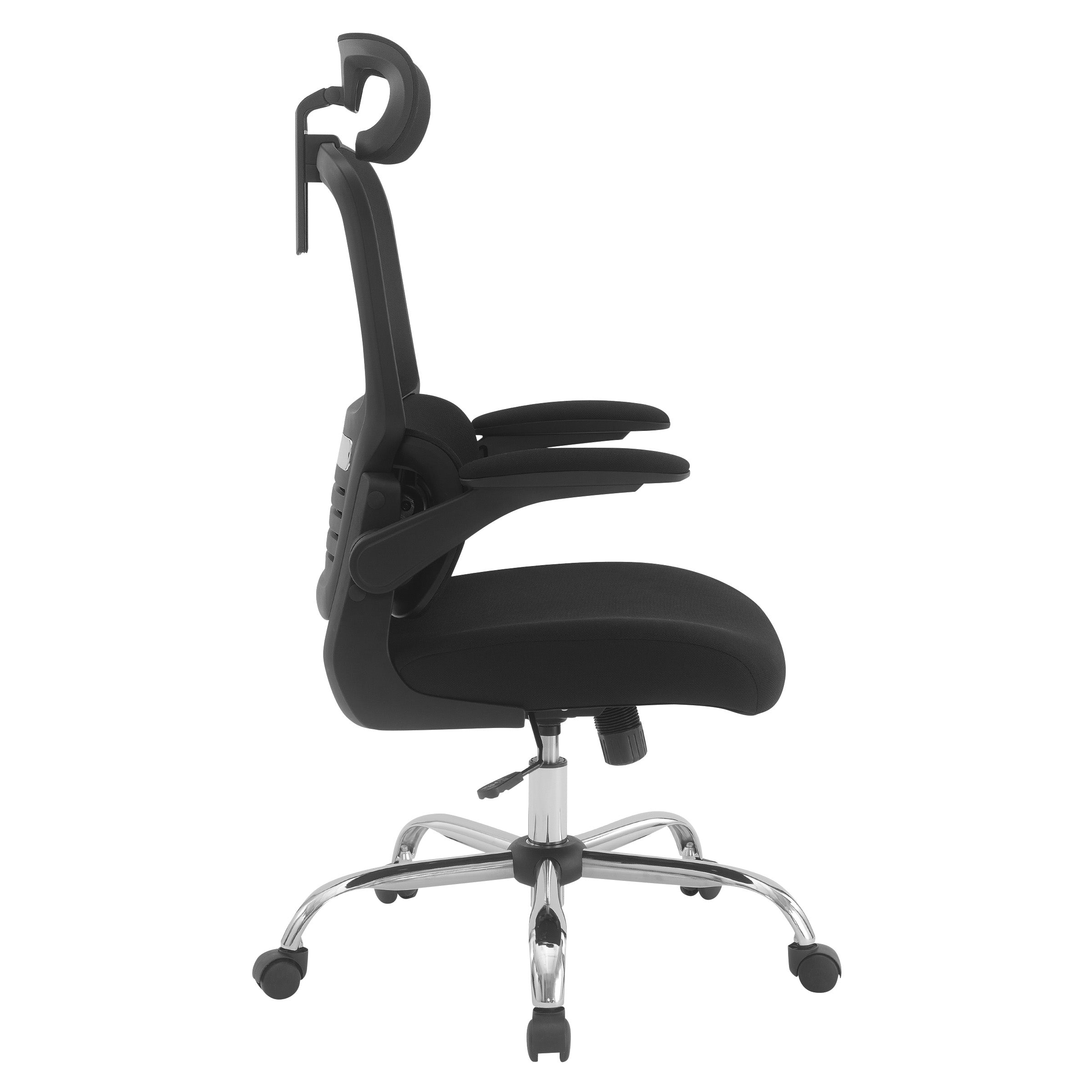 Mesh Back Manager’s Chair with Headrest - Black