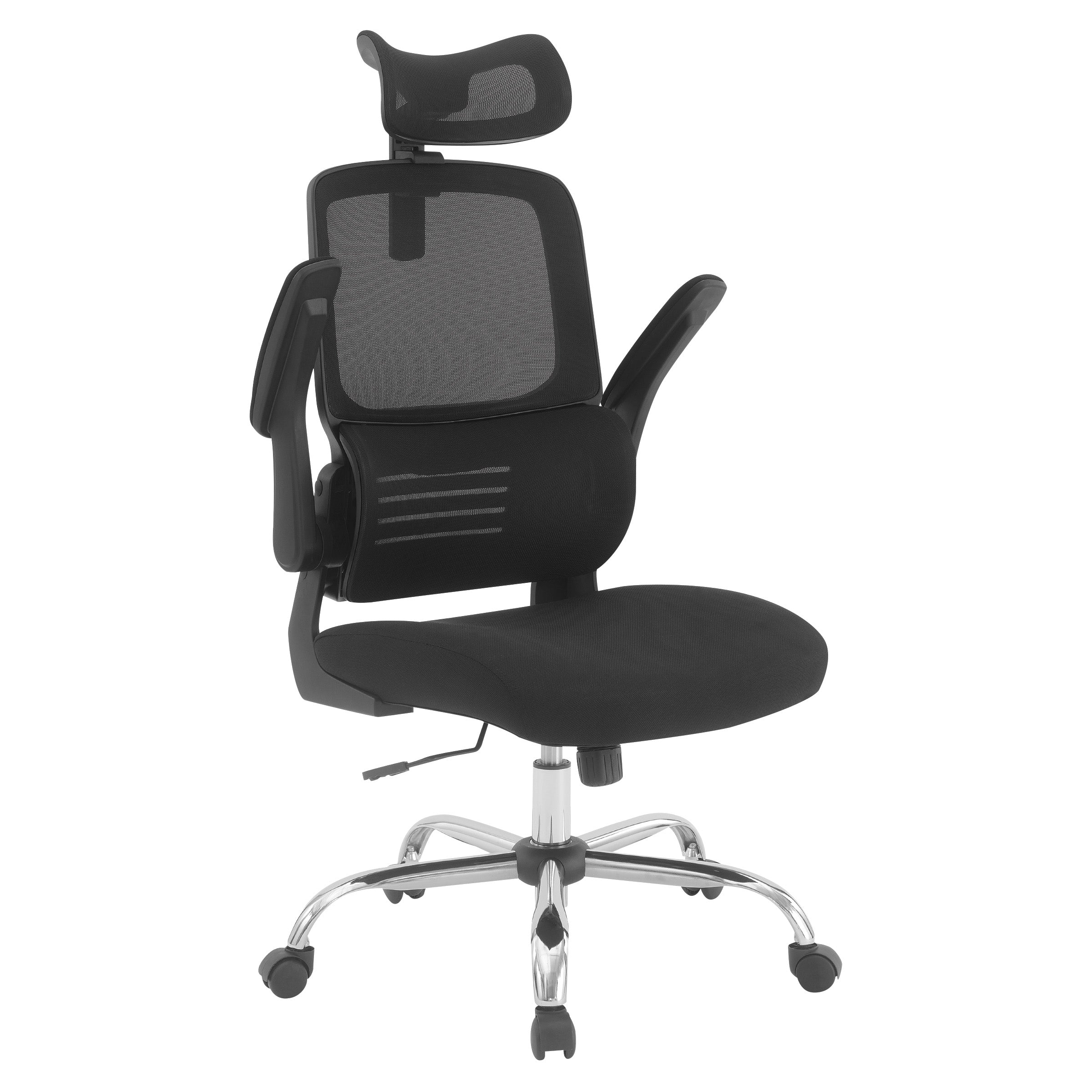 Mesh Back Manager’s Chair with Headrest - Black