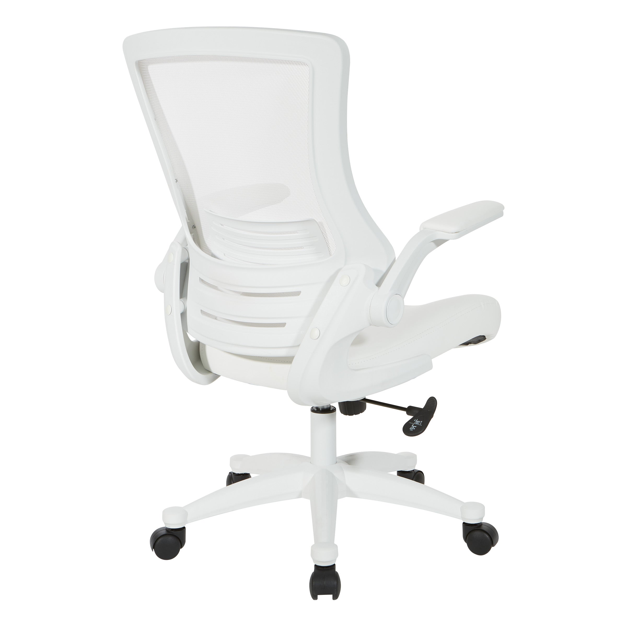 White Screen Back Manager's Chair - White