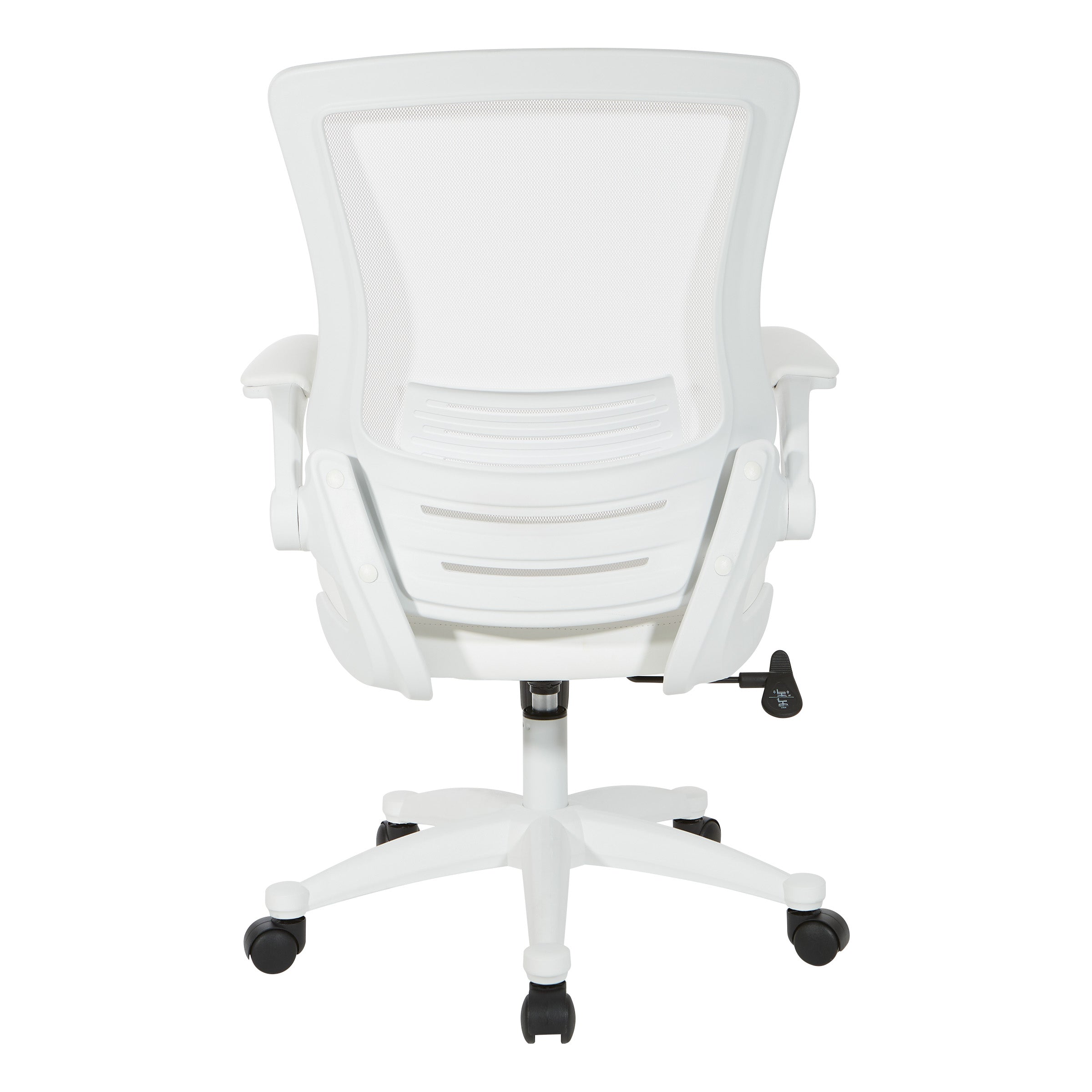 White Screen Back Manager's Chair - White