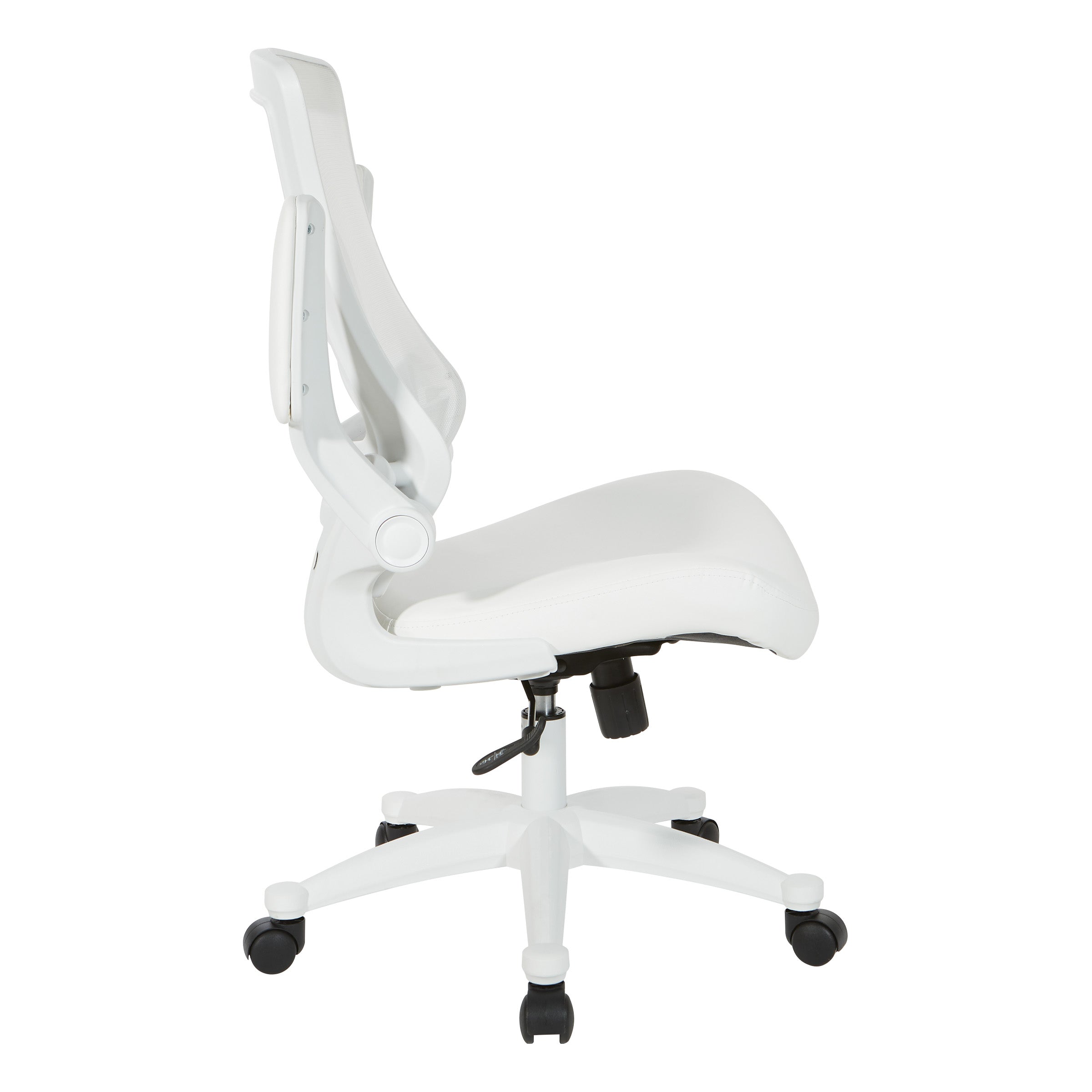 White Screen Back Manager's Chair - White