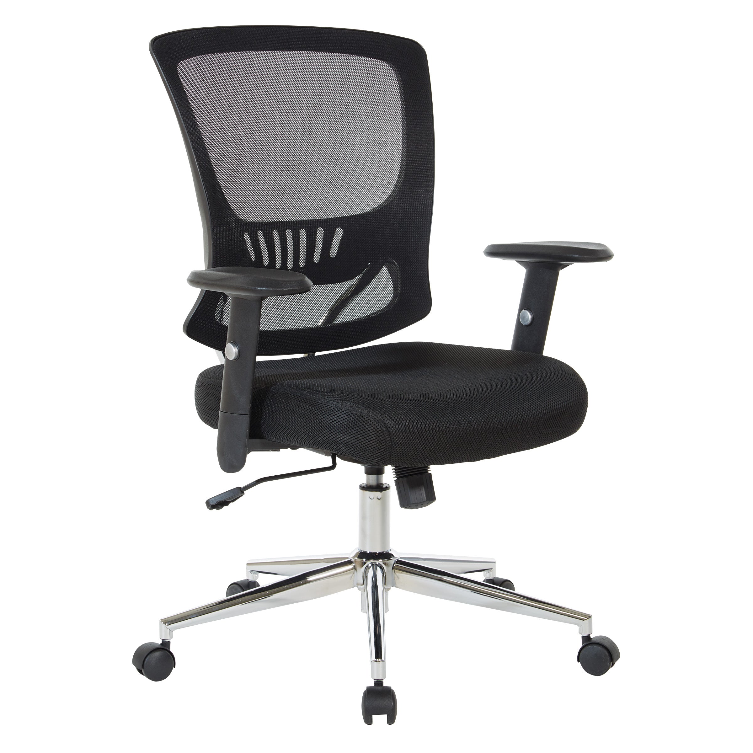 Mesh Back and Seat Task Chair - Black