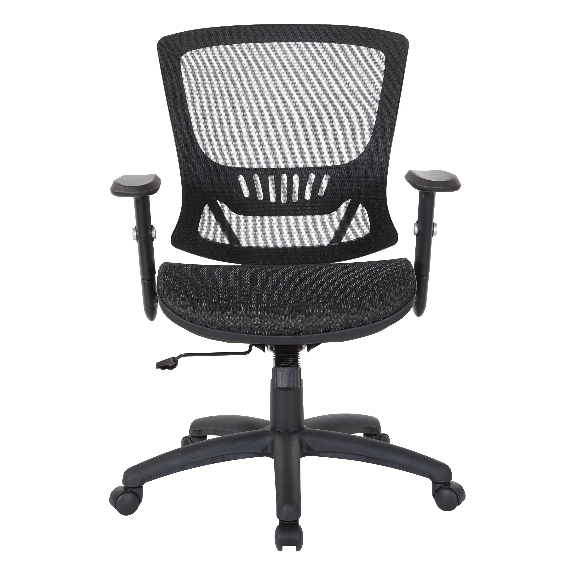 Mesh Screen Seat and Back Chair - Black