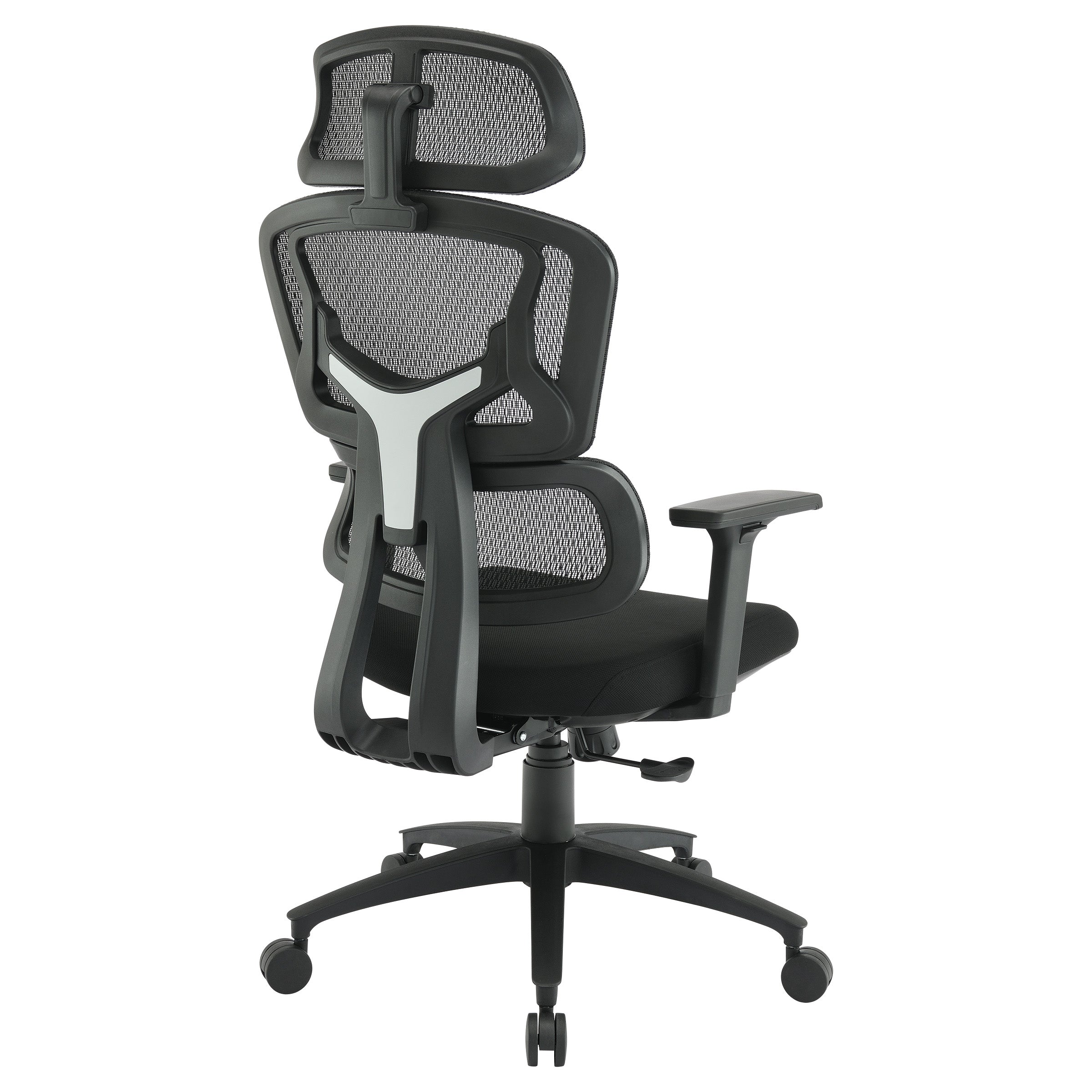 Mesh Back Manager’s Chair with Head - Black