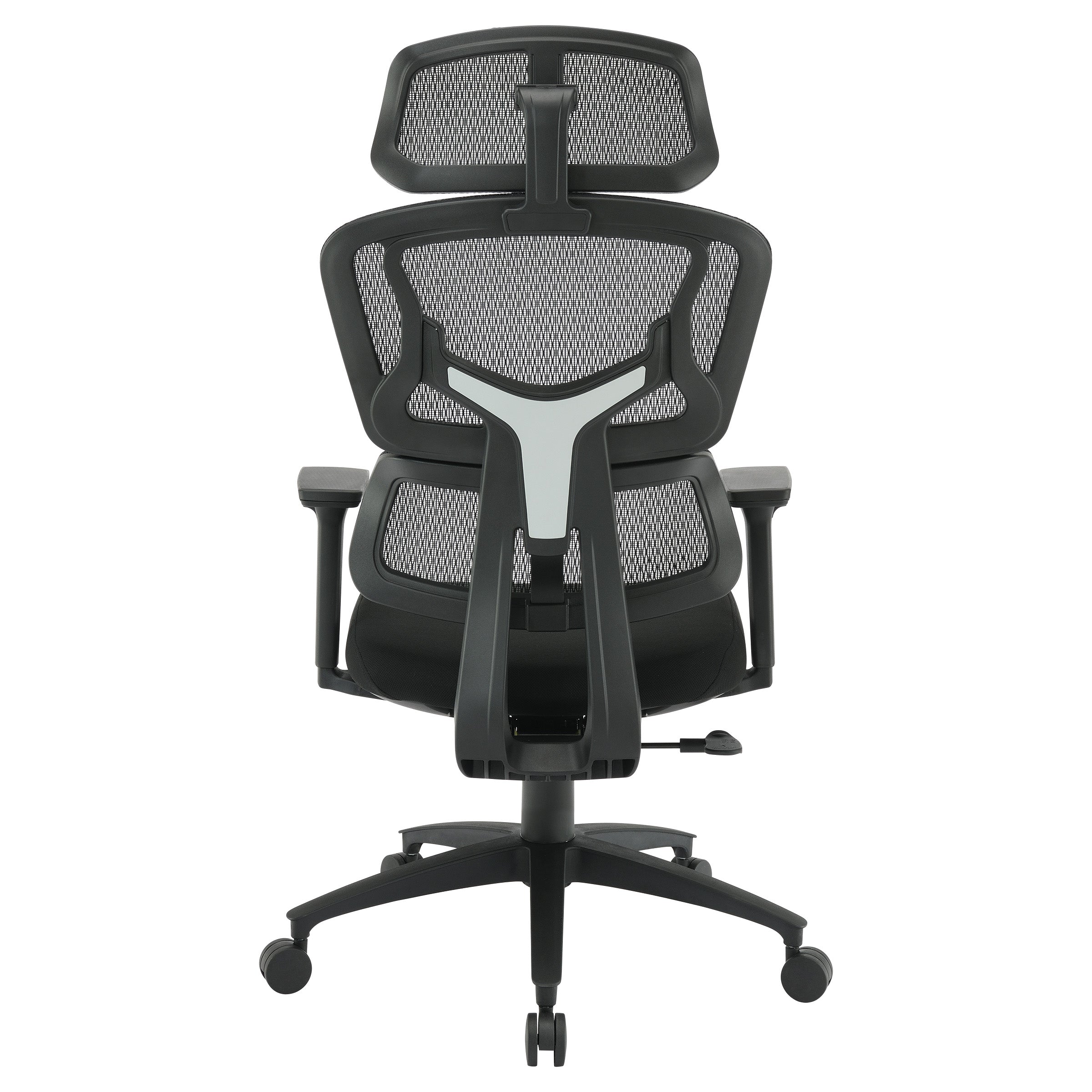Mesh Back Manager’s Chair with Head - Black