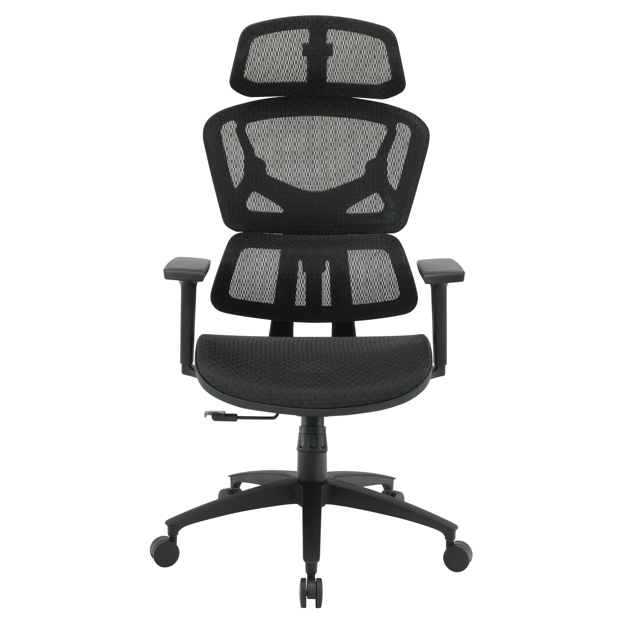 Mesh Back Manager’s Chair with Headrest - Black