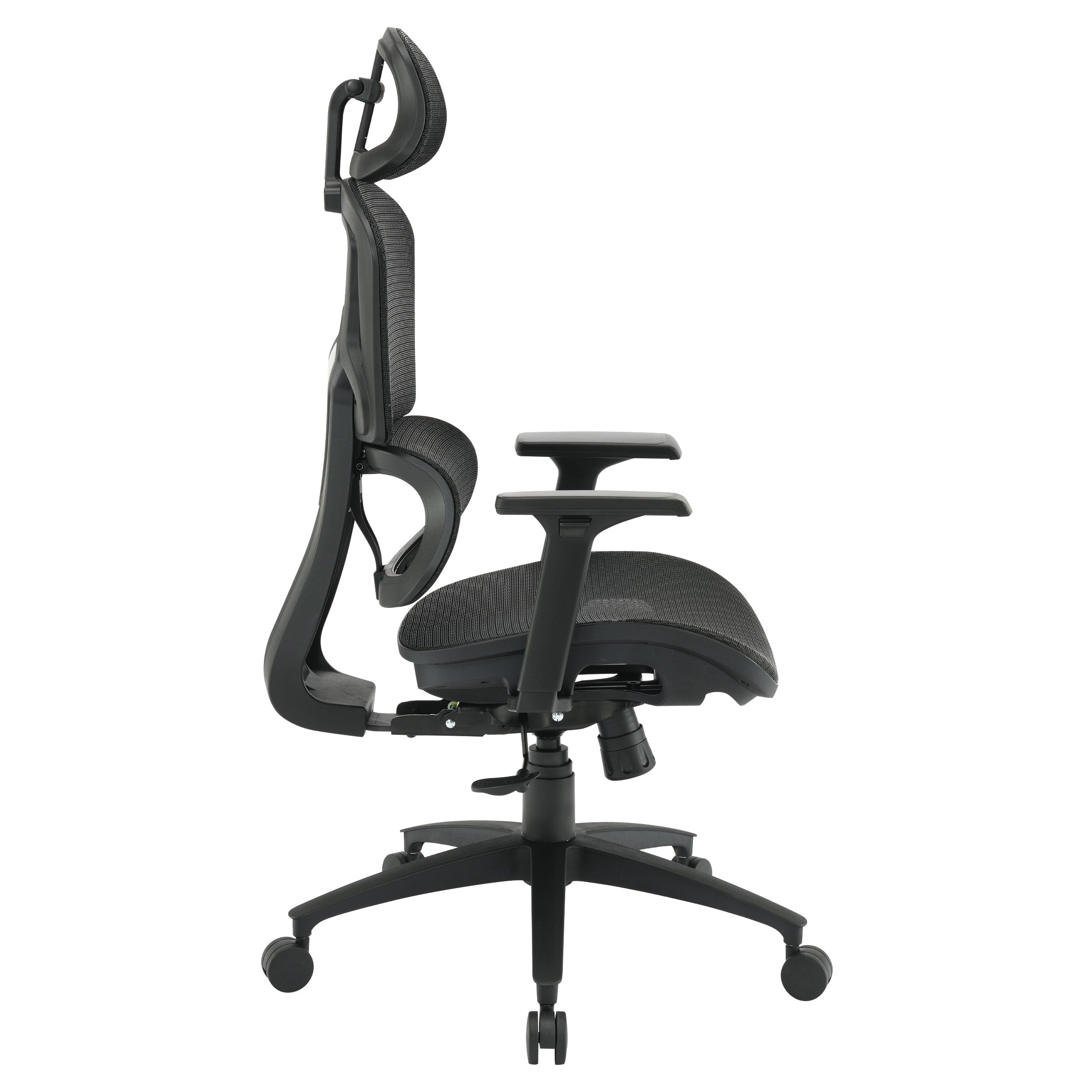 Mesh Back Manager’s Chair with Headrest - Black