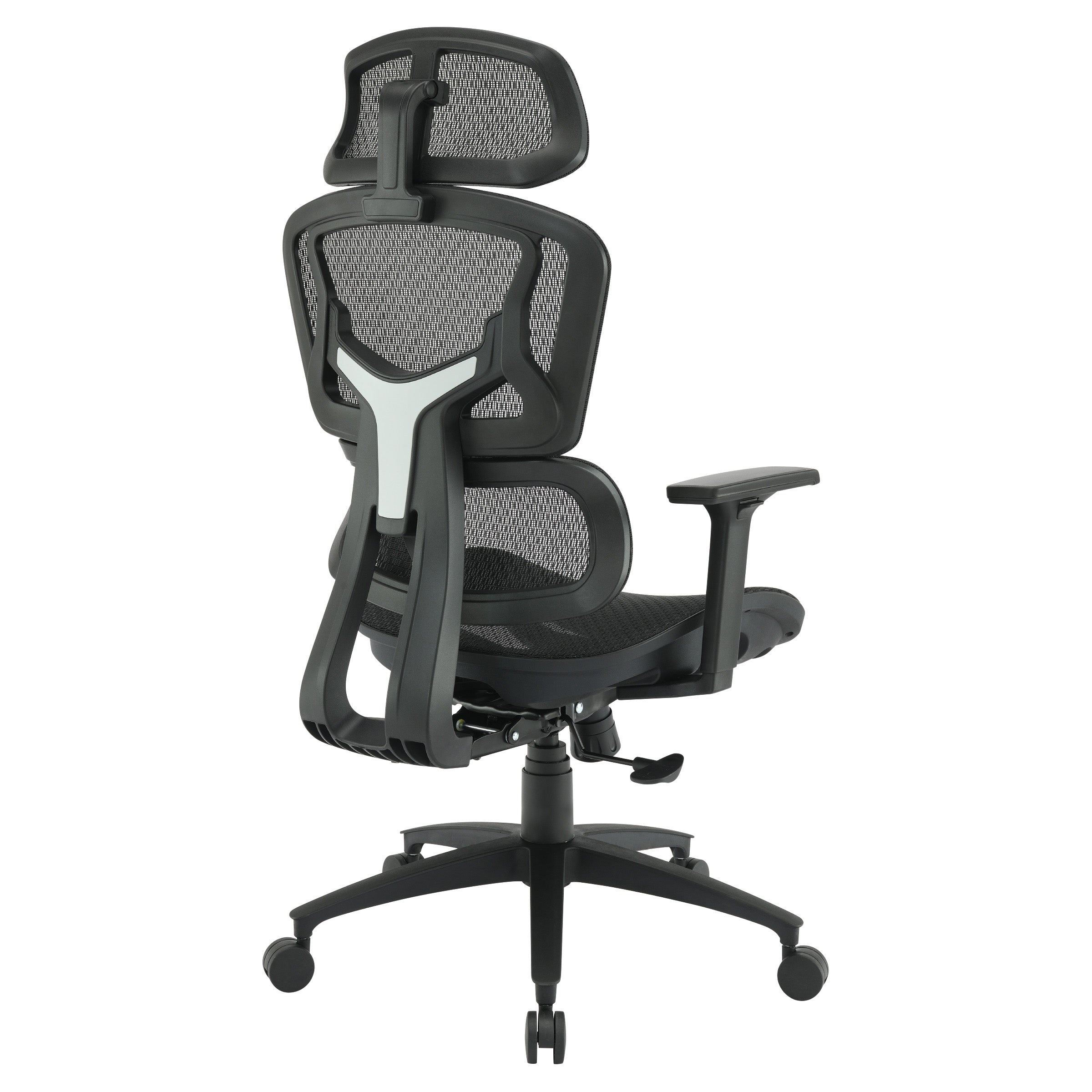 Mesh Back Manager’s Chair with Headrest - Black