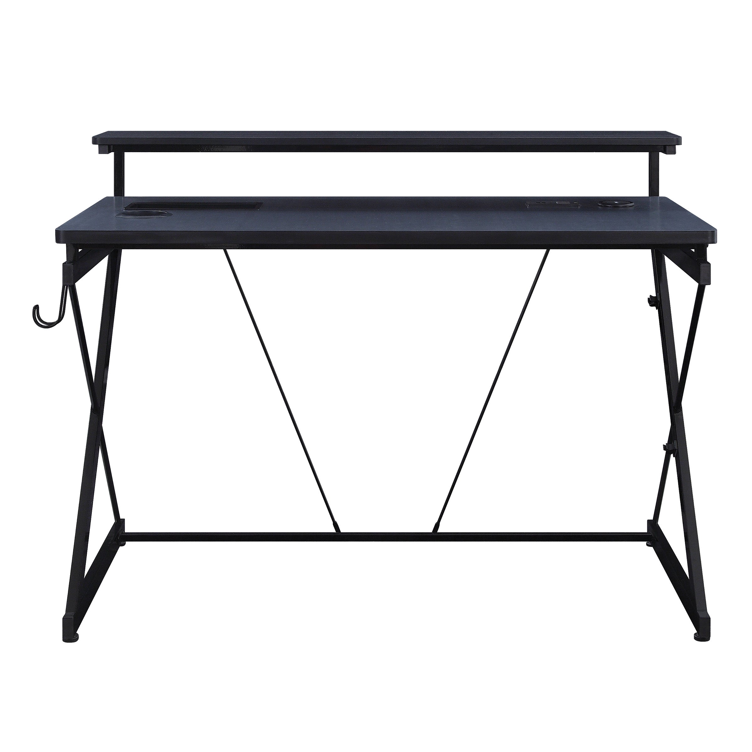 Emulator Gaming Desk - Black / Carbon
