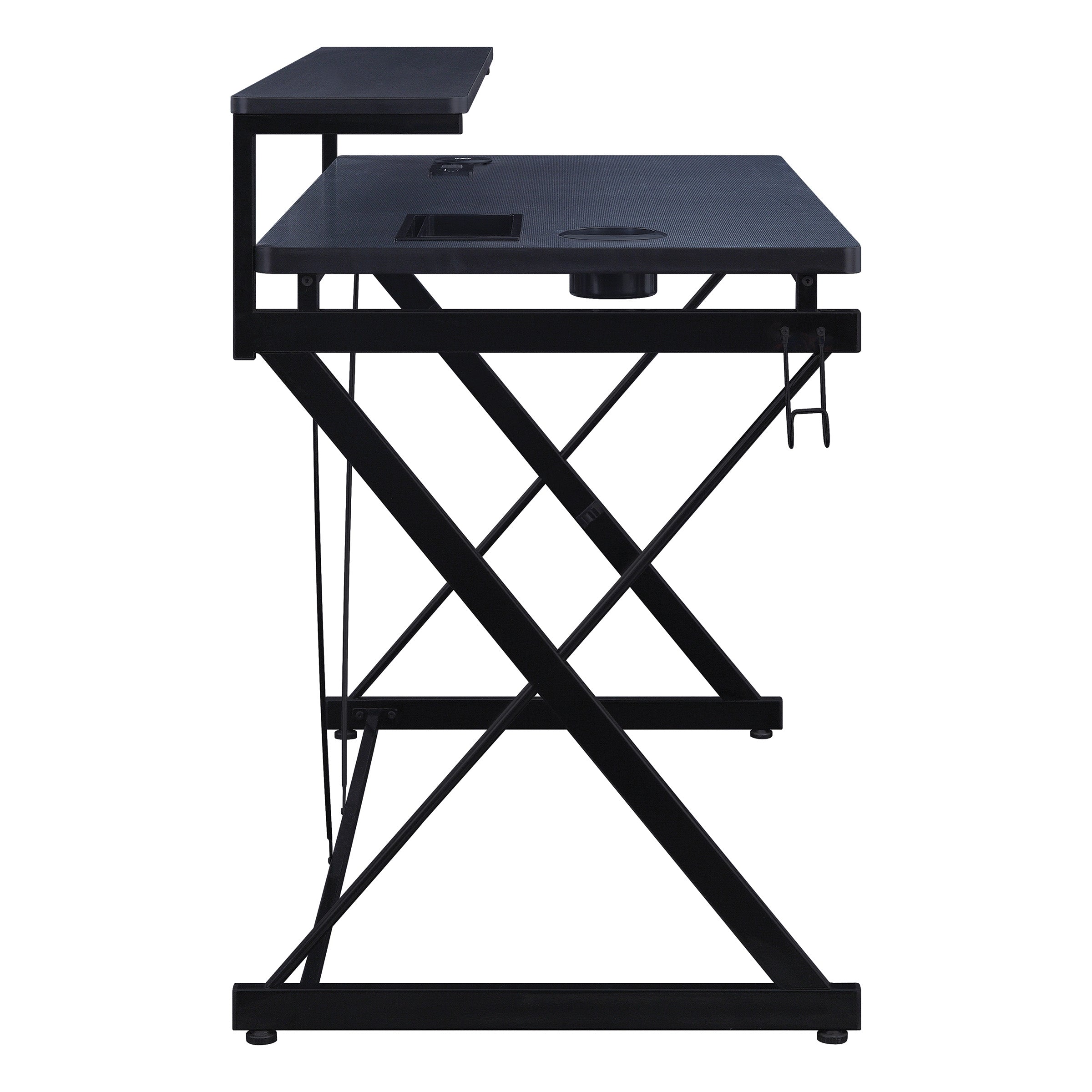 Emulator Gaming Desk - Black / Carbon