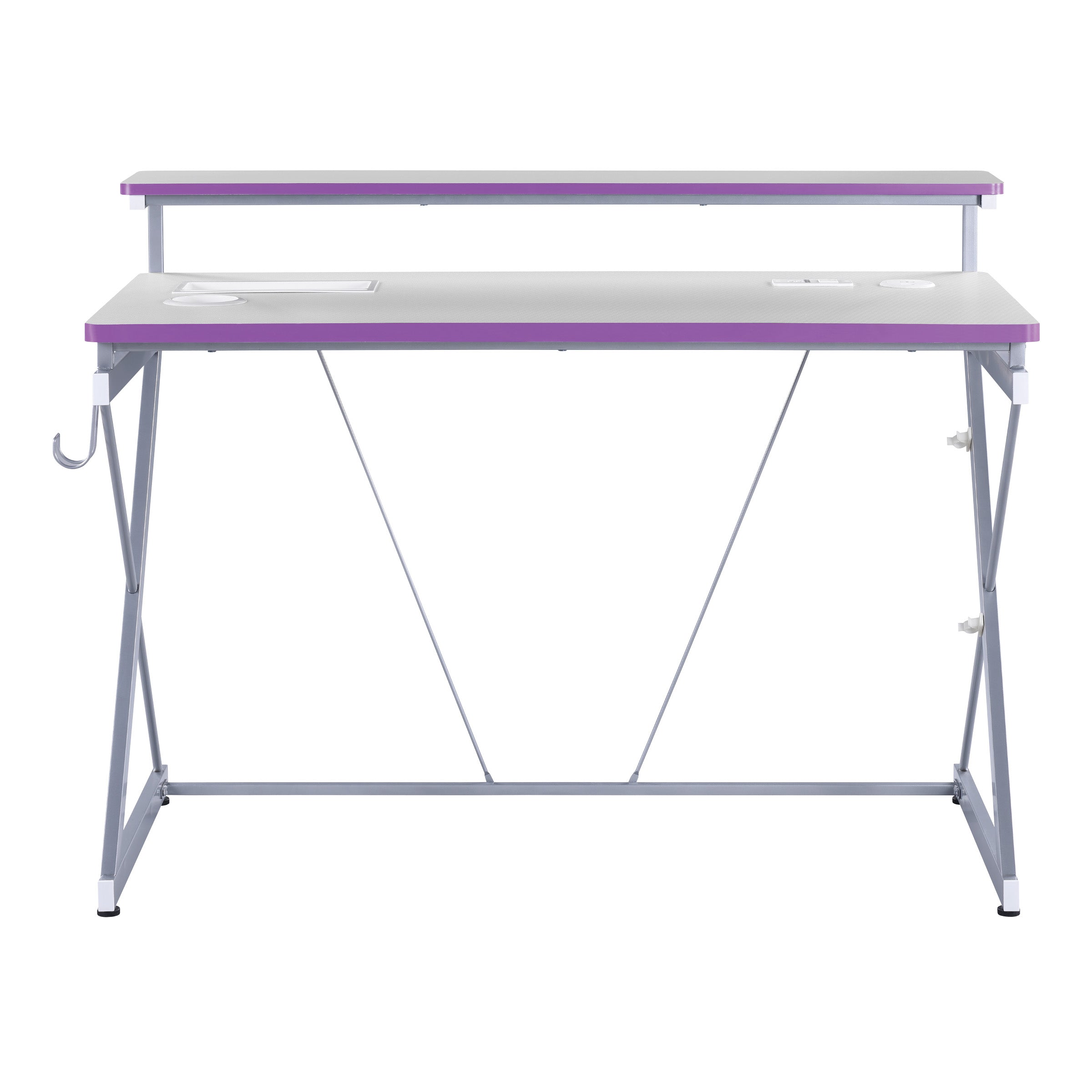 Emulator Gaming Desk - Purple / Carbon