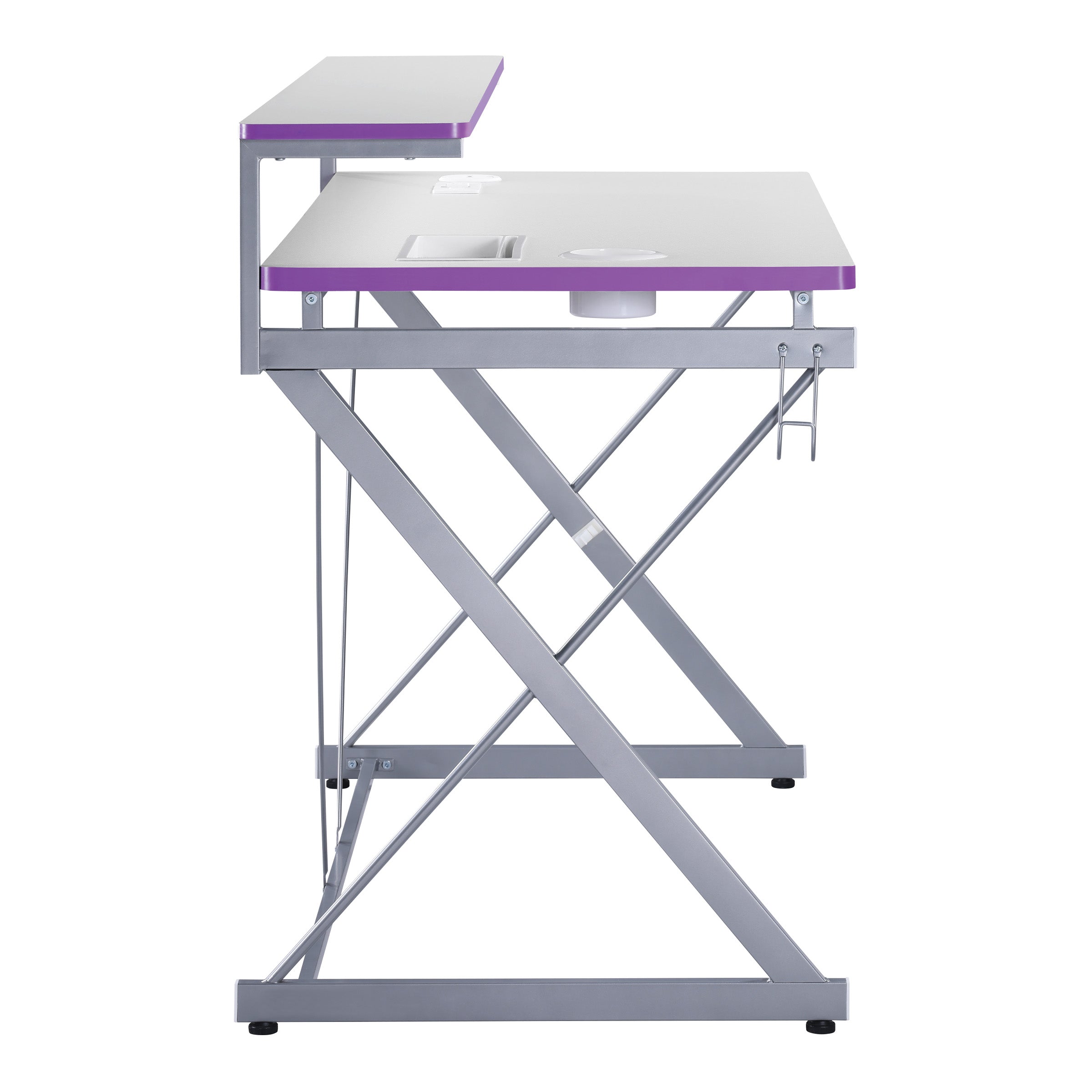 Emulator Gaming Desk - Purple / Carbon