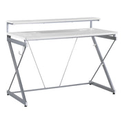 Emulator Gaming Desk - White/ Carbon