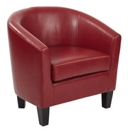 Ethan Tub Chair - Cranberry