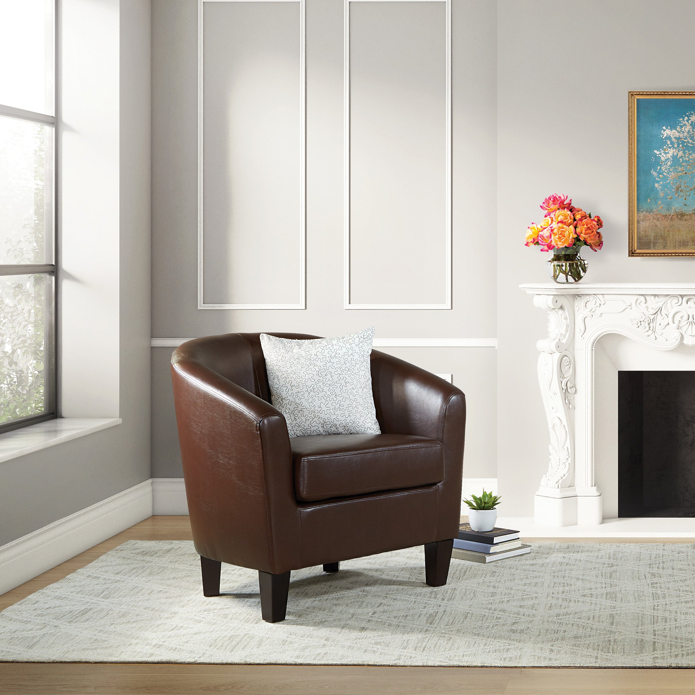 Ethan Tub Chair - Cocoa