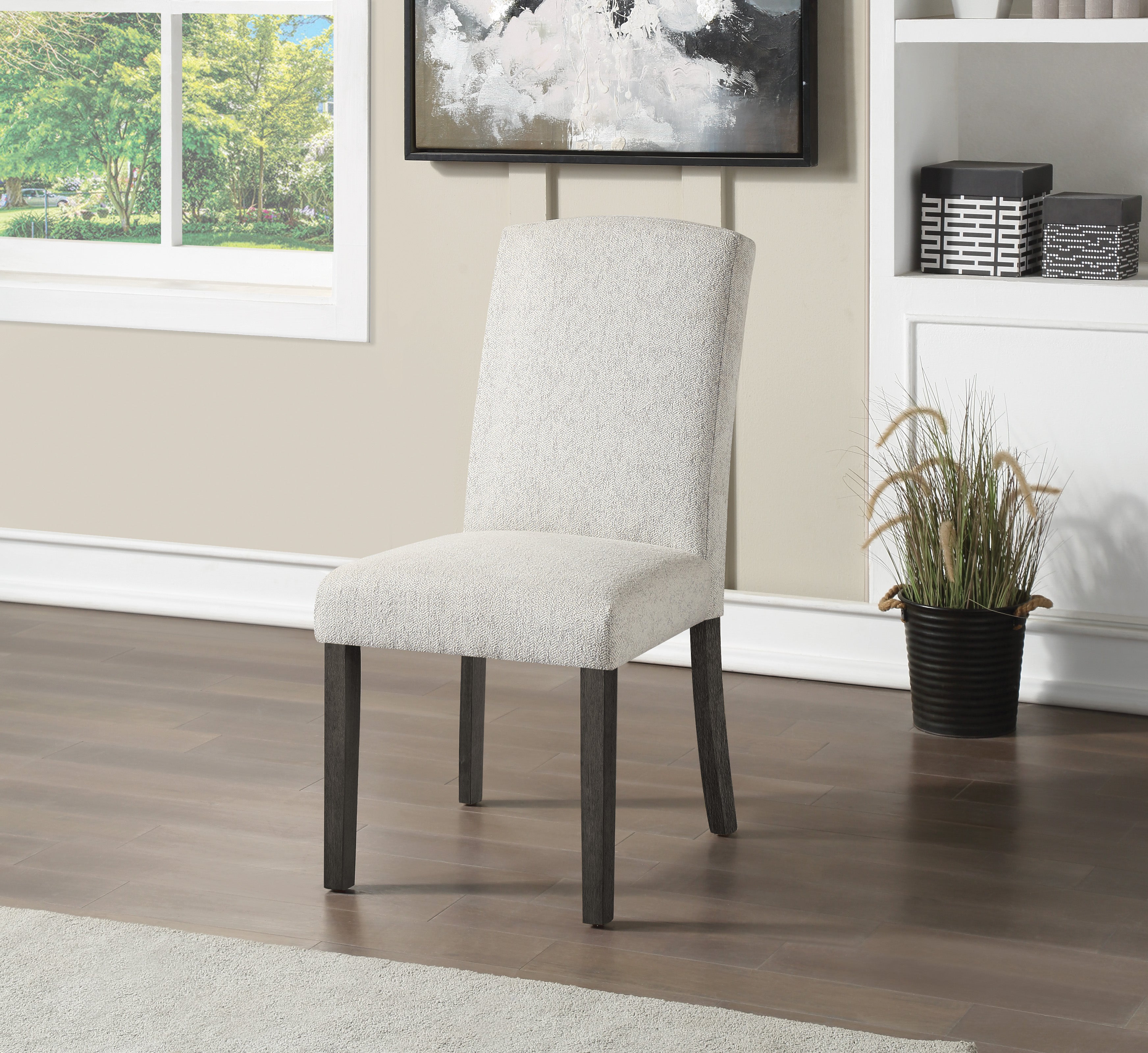 Everly Dining Chair 2pk - Oyster Grey