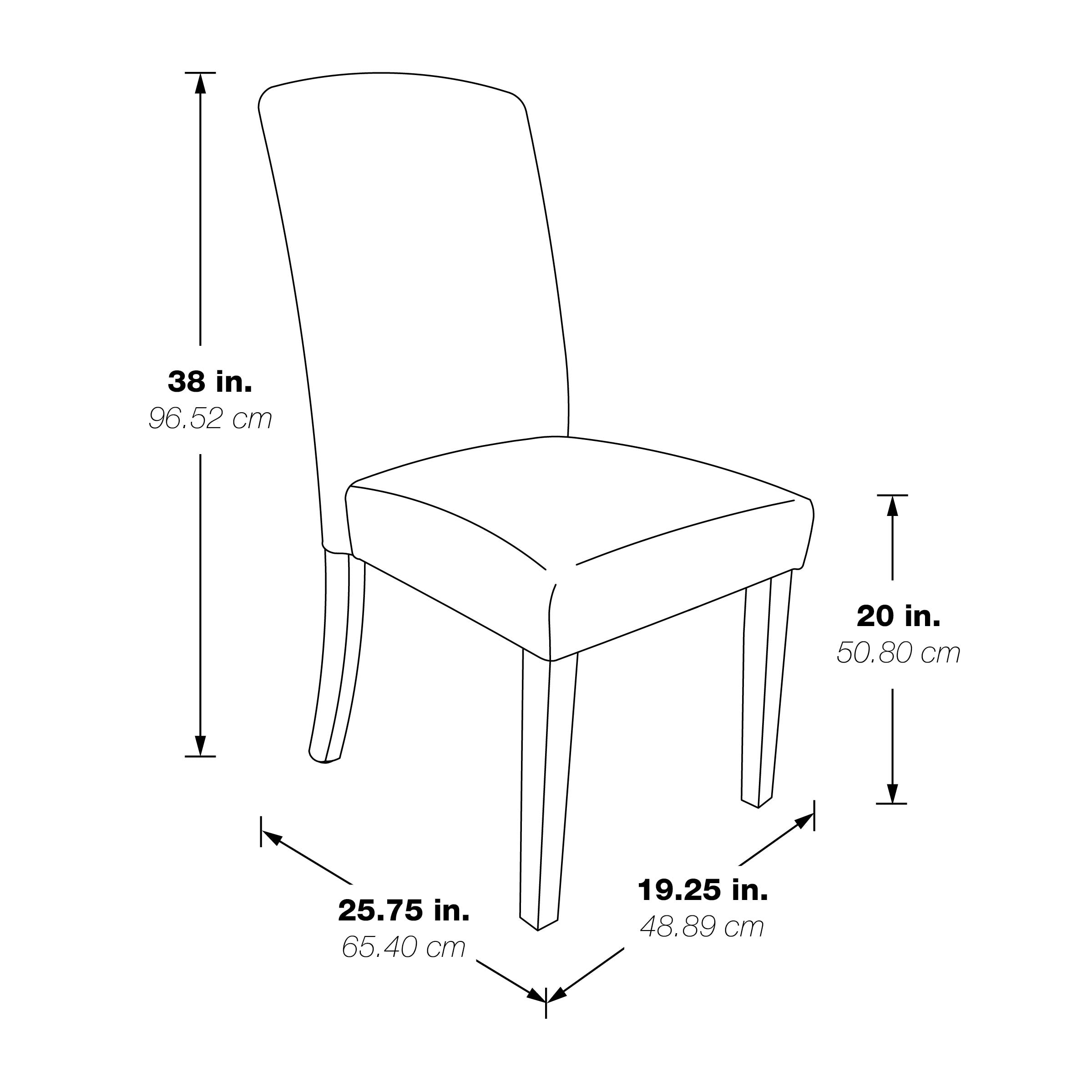 Everly Dining Chair 2pk - Taupe