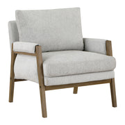 Faber Wood Frame Armchair - Smoke