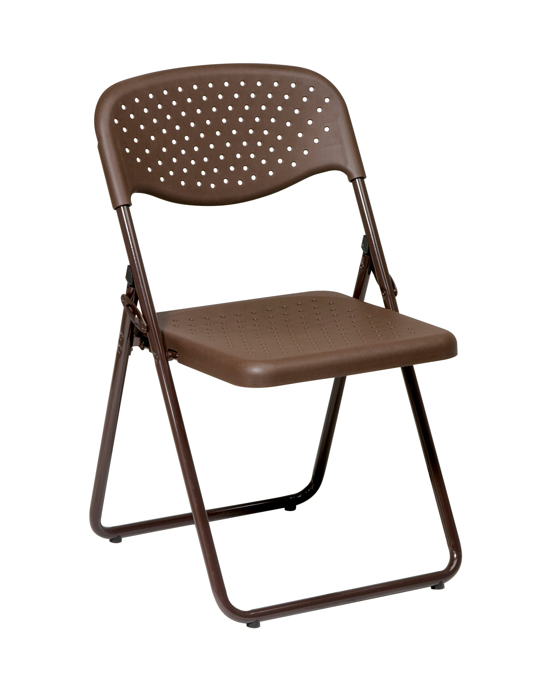 Plastic Folding Chair - Mocha