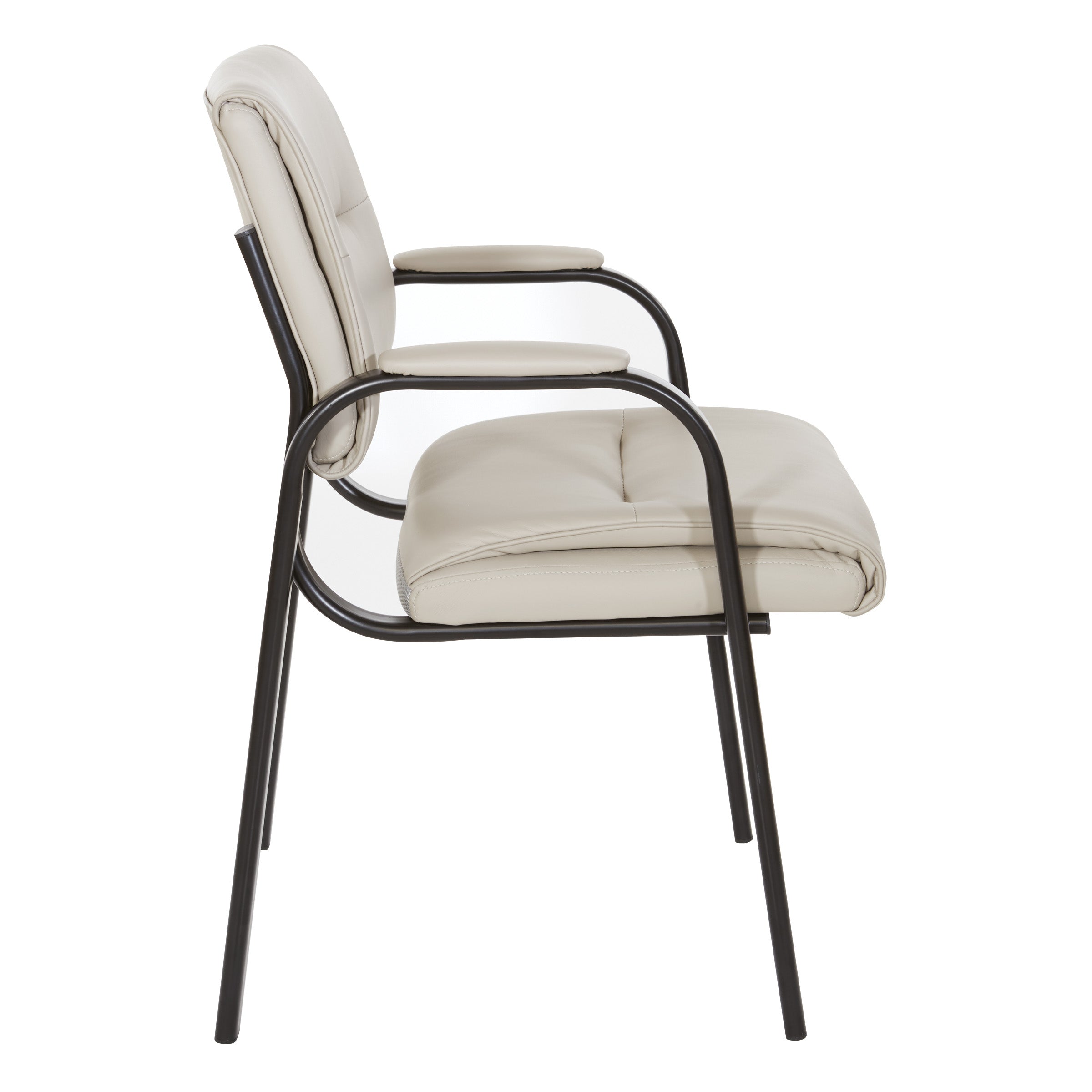 Guest Chair - Taupe/Black