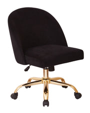 Layton Mid Back Office Chair - Black