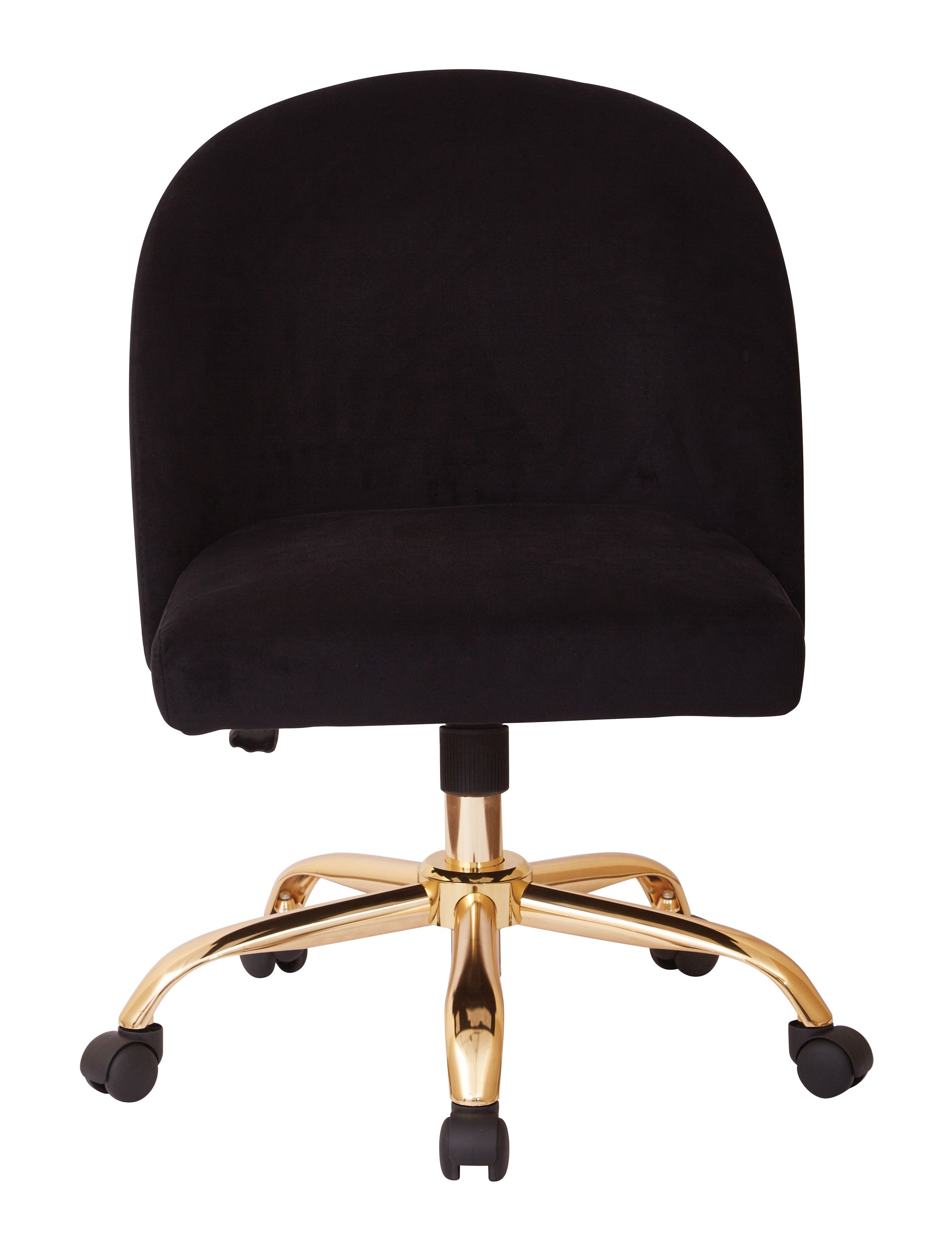 Layton Mid Back Office Chair - Black