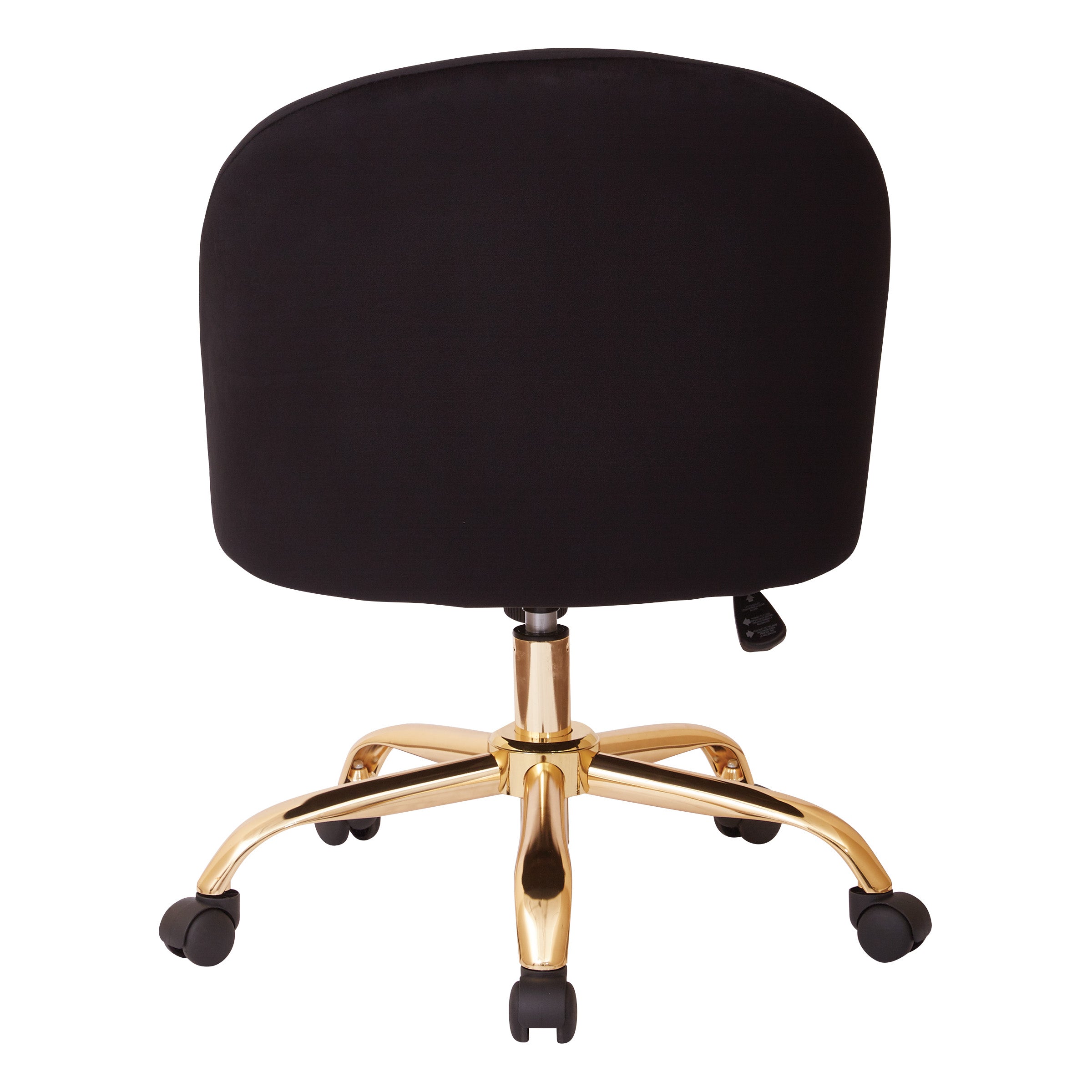 Layton Mid Back Office Chair - Black