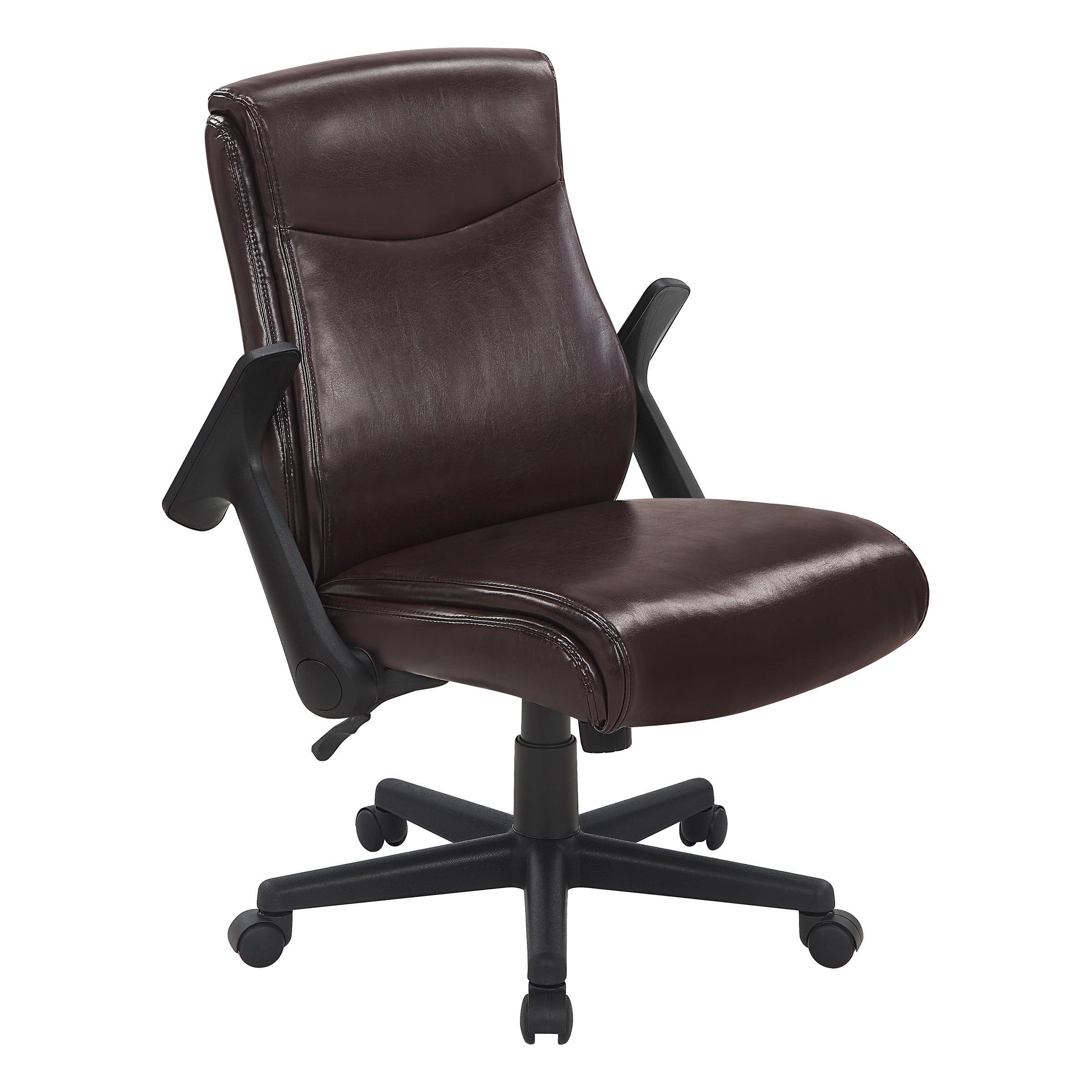 Mid Back Managers Office Chair - Chocolate